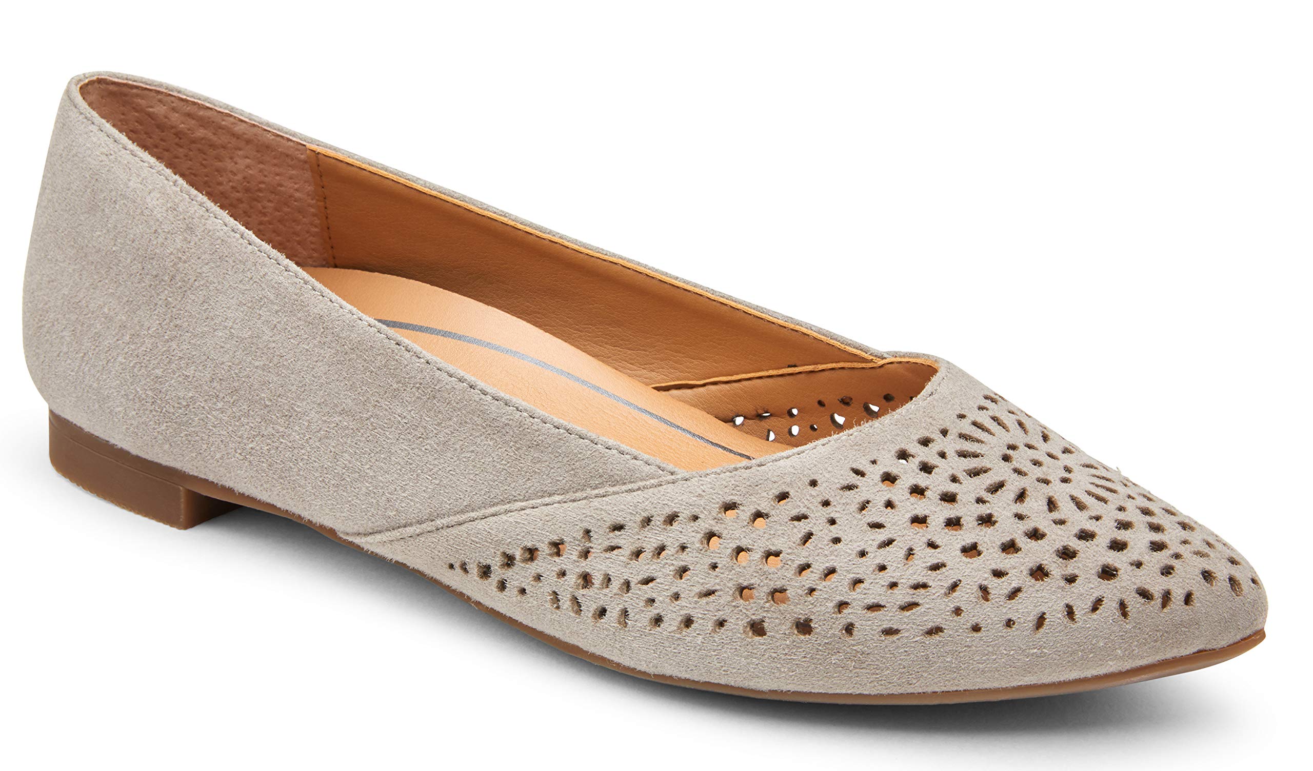 Vionic Women's Carmela Slip-On Loafers - Comfortable Orthopedic Support Shoes for Plantar Fasciitis & Arch Pain - Perfect for Work, Travel & Everyday Wear