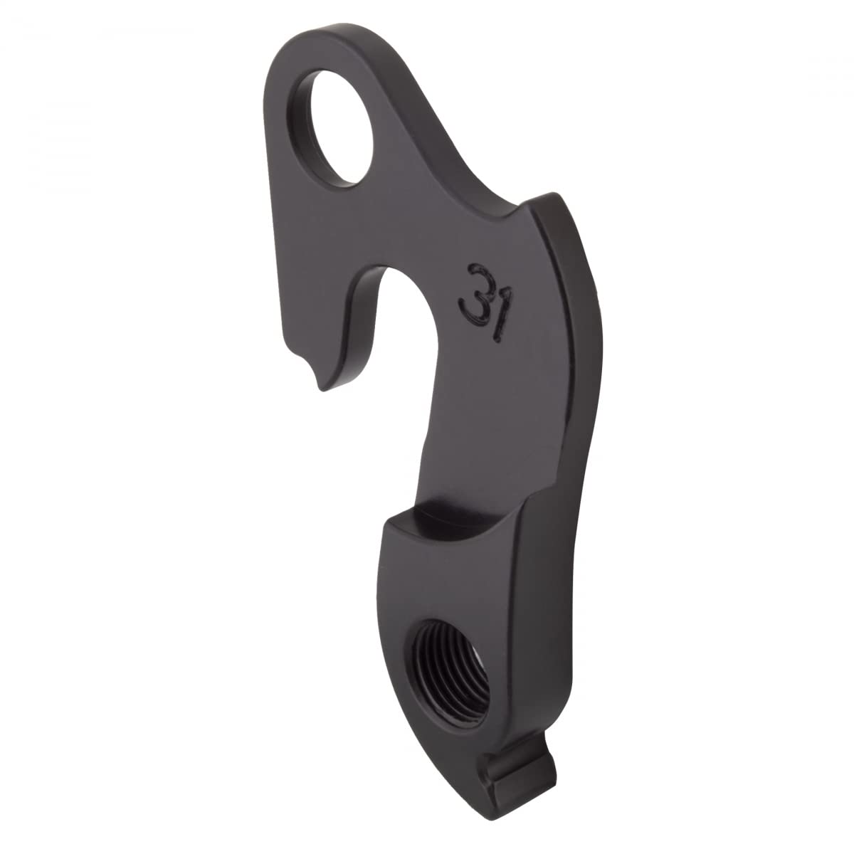 Wheels Manufacturing Dropout-31 Derailleur Hanger - Black Bike Frame Replacement Part for Smooth Gear Shifting | Perfect for Mountain & Road Bikes