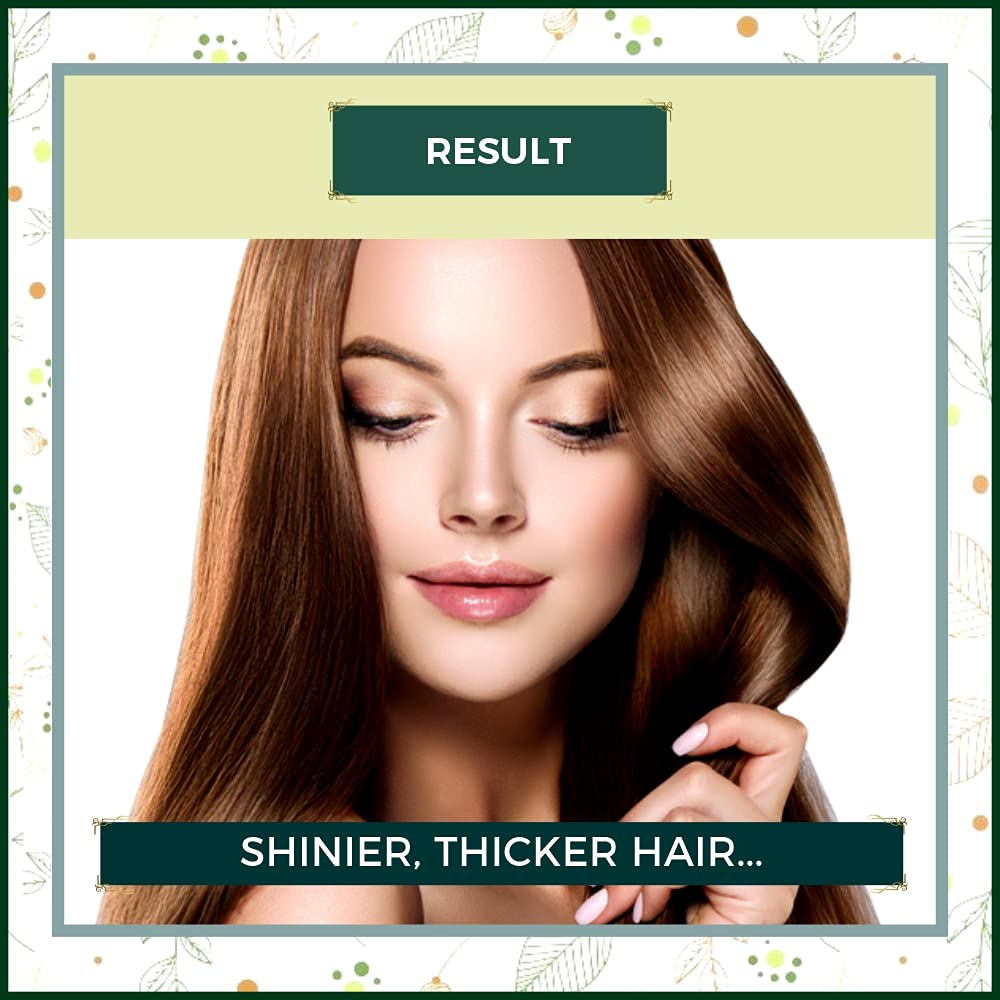 INDUS VALLEY Hair Revitalizing Pack with Amla, Shikakai, Reetha & Bhringraj Powder | 120g Herbal Hair Treatment | Natural Hair Growth & Scalp Care | Perfect Gift for Women - Mother, Wife, Daughter, Girlfriend | Ideal for Diwali, Christmas, Birthday, Anniversary | Use for Stronger, Healthier Hair at Home or Salon