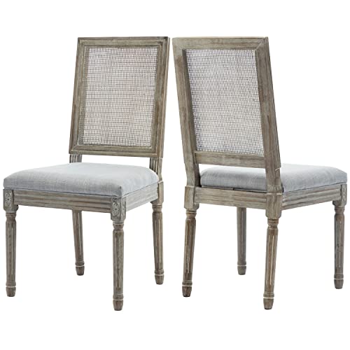 White Wash-sq/Rattan-grey