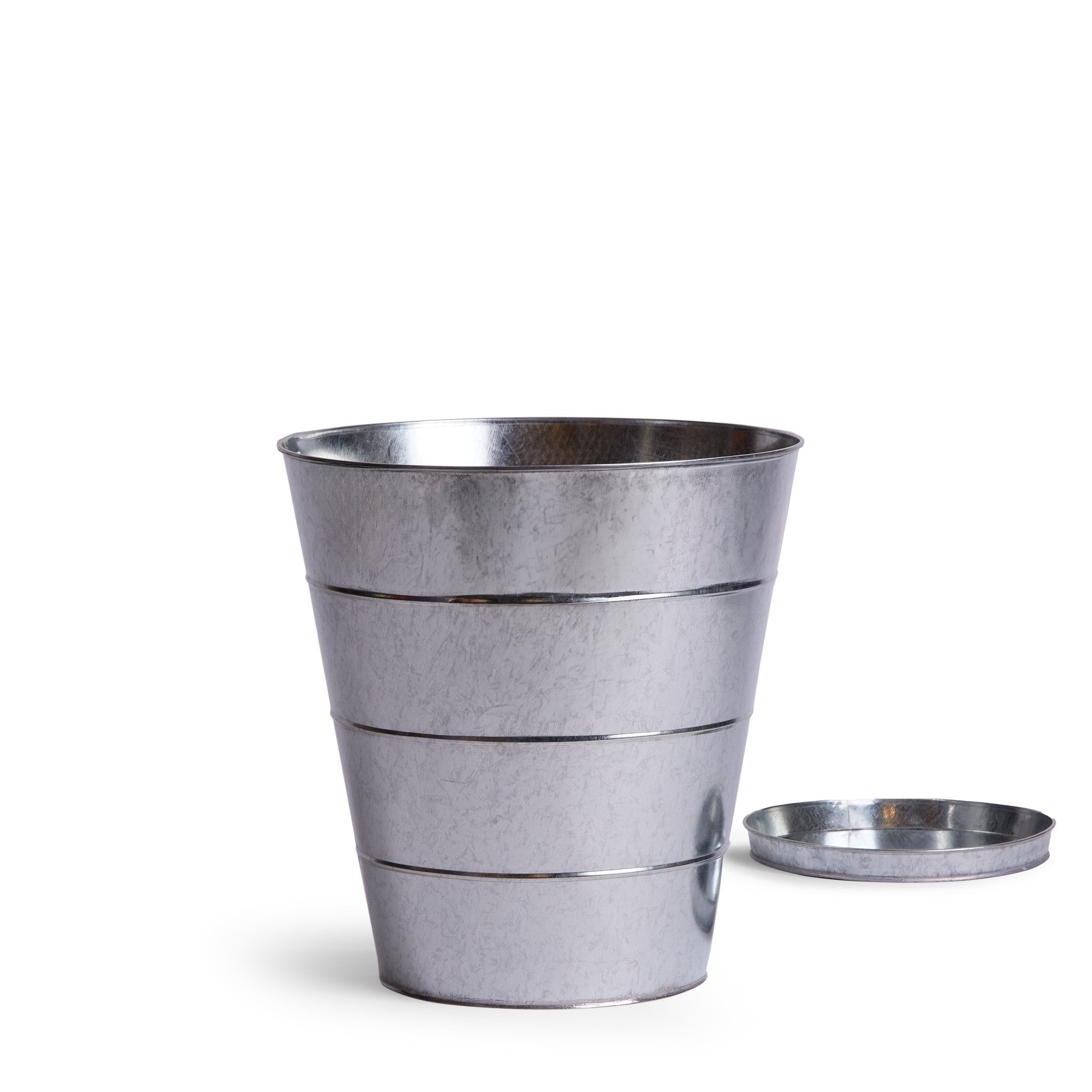 Galvanized Steel Planter Box - Rustproof Outdoor Garden Planter for Flowers, Herbs & Vegetables | Perfect for Patio, Deck, Balcony & Backyard Gardening