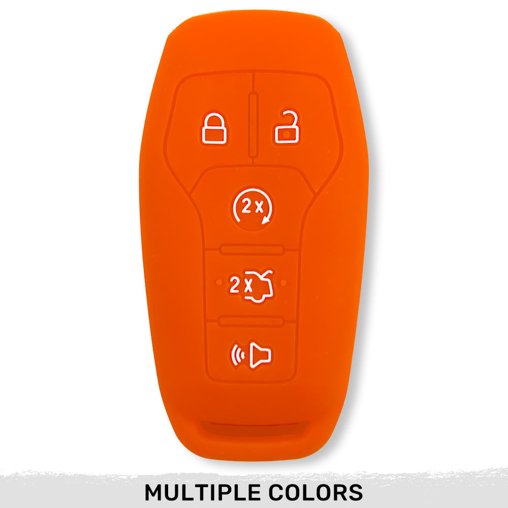 Ford F150, Raptor & Super Duty (2014-2017) 100% Silicone Smart Key Fob Cover - Durable Protection, Multiple Color Options - Perfect for Off-Roading, Daily Use & Key Protection
