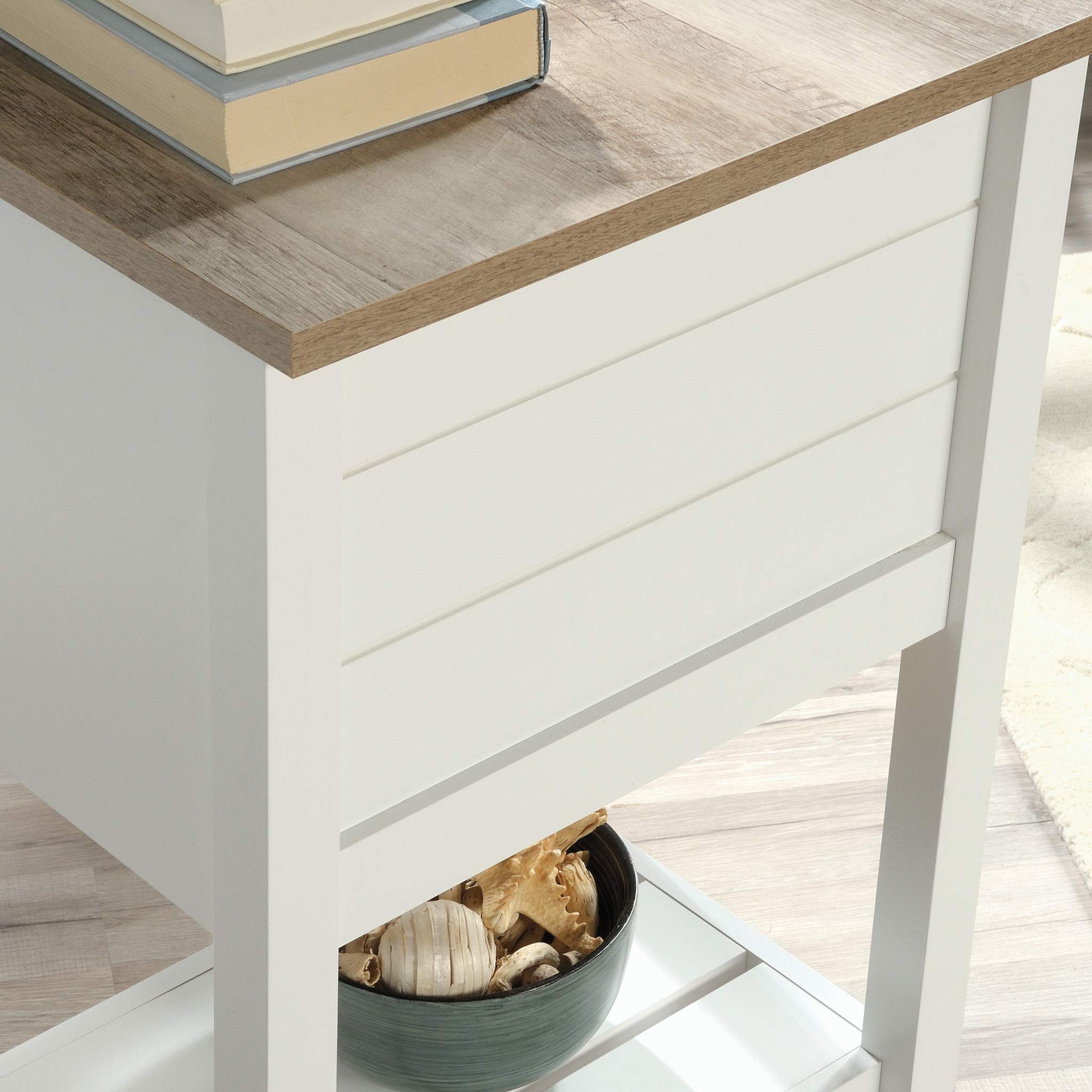 Sauder Cottage Road Computer Desk with Storage - Small Study Desk for Home Office