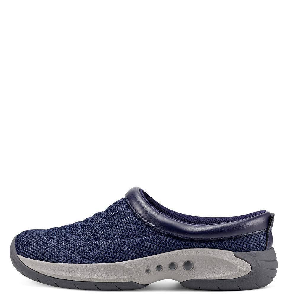 Easy Spirit Men's Aaron Clog - Comfortable Slip-On Shoes for Casual Wear, Work & Home - Lightweight & Supportive Clogs for Men with Arch Support