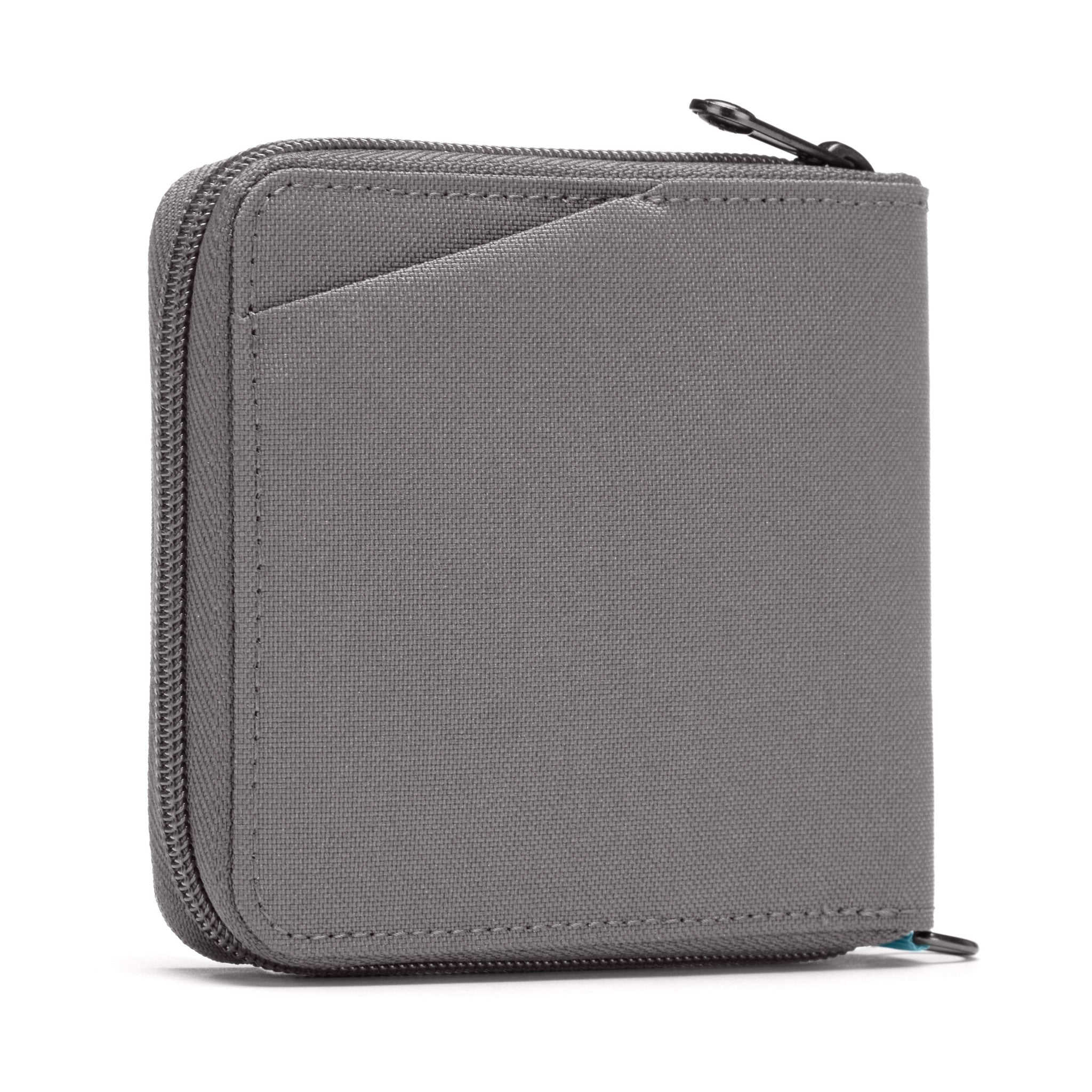 Pacsafe RFID Blocking Zip Around Wallet - Secure Travel & Everyday Use for Credit Cards, Passport & Cash