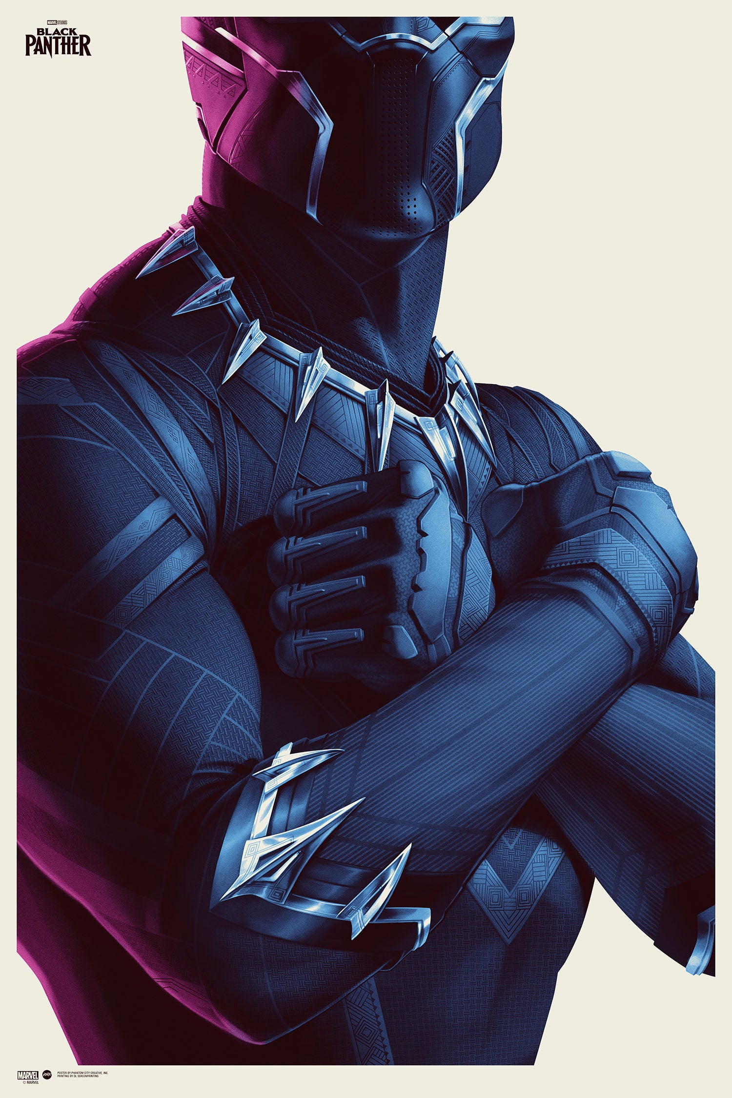 Black Panther Variant Poster - Premium Marvel Movie Wall Art for Home, Office & Gifts - Perfect for Superhero Fans & Collectors