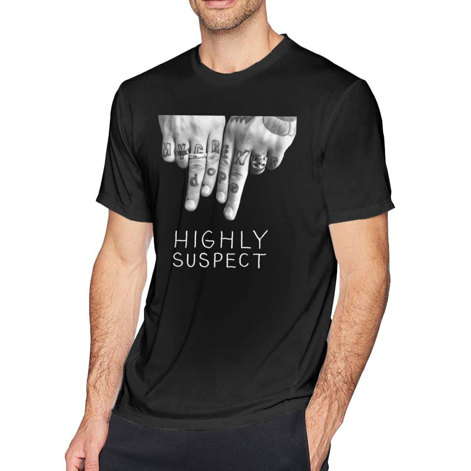 Men's Custom Fitness T-Shirt - Round Neck Short Sleeve Cotton Tee for Gym, Workout & Casual Wear | Breathable & Comfortable Activewear for Men