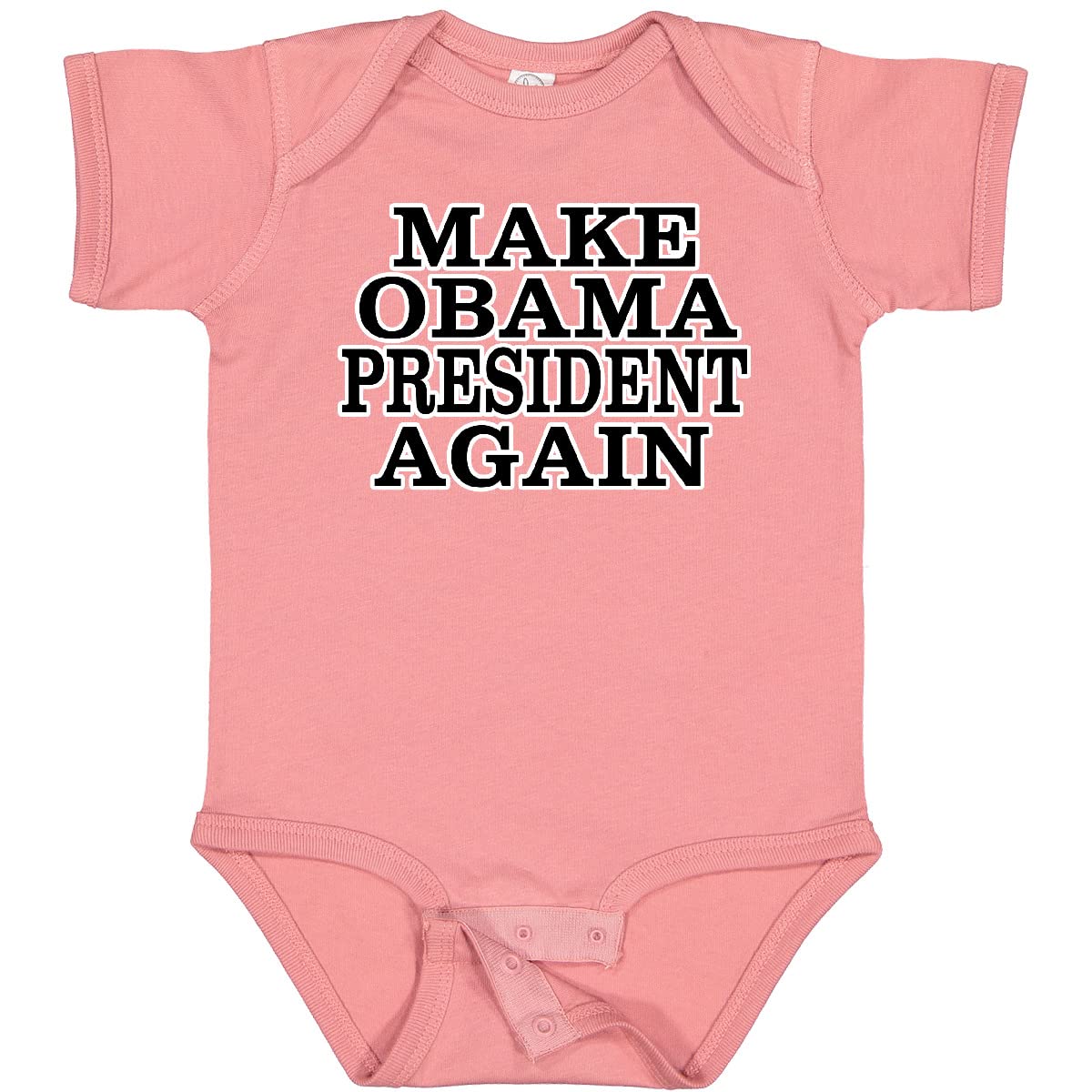 Inktastic Make Obama President Again Baby Bodysuit - Cute Political Onesie for Infants & Toddlers - Perfect for Campaign Events, Family Photos & Political Support