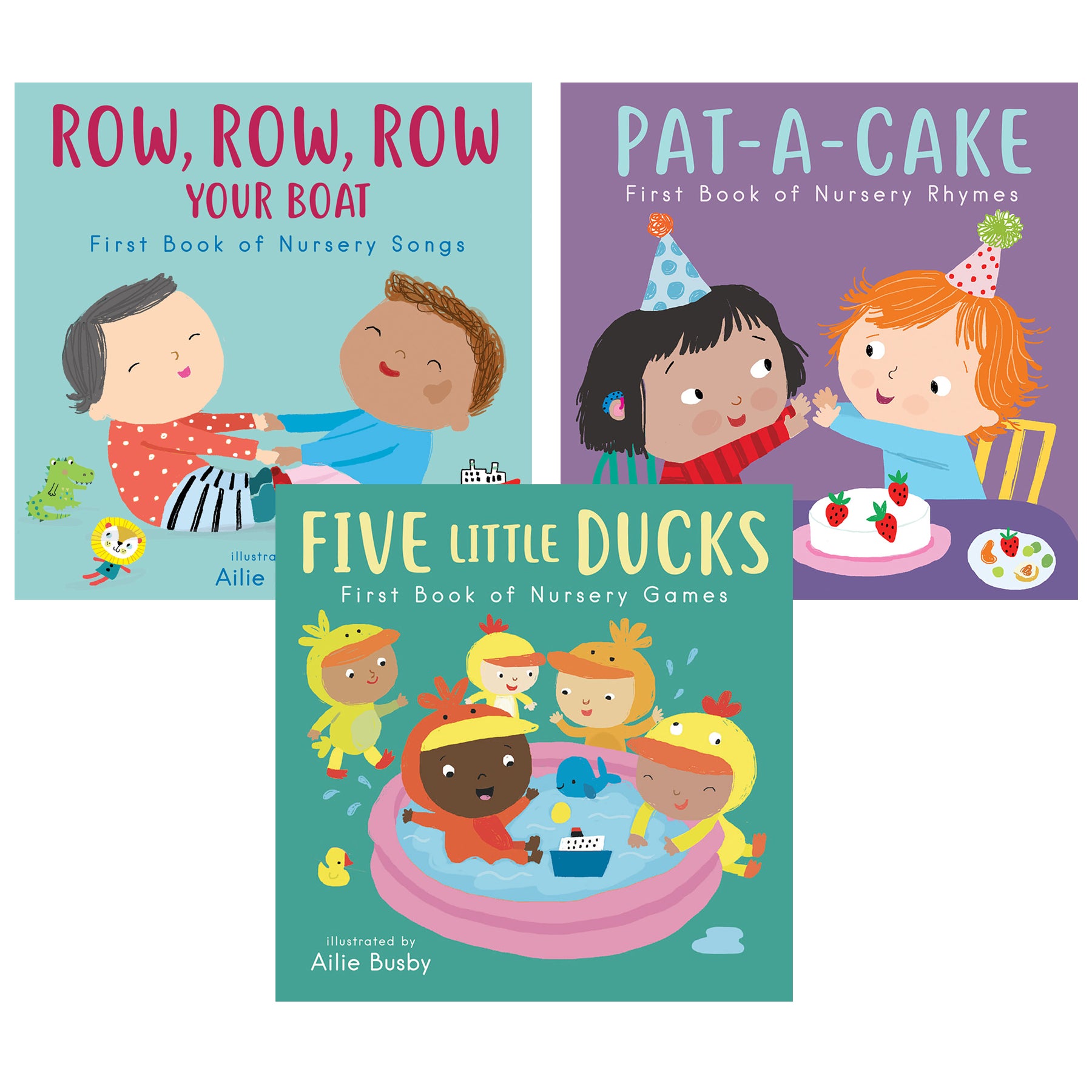 Child's Play First Book Board Books - 3 Piece Nursery Set for Babies & Toddlers | Perfect for Early Learning, Bedtime Stories & Playtime
