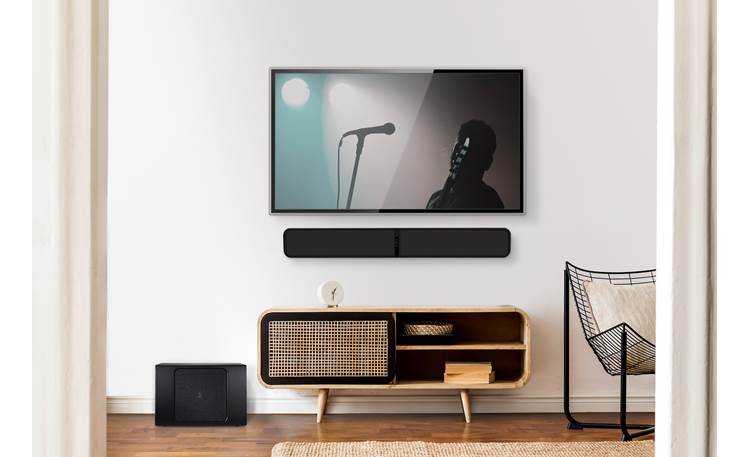 Bluesound Pulse Soundbar+ | Premium Wireless Soundbar with Hi-Res Audio & Built-in Subwoofer | Perfect for Home Theater & Music Streaming