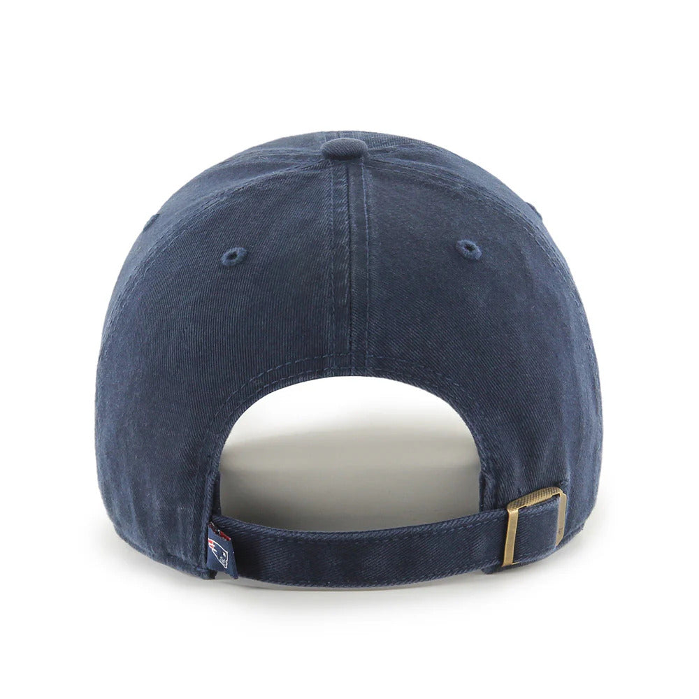 47 Brand New England Patriots Adjustable Strapback Hat - Navy Blue for Men & Women | Perfect for Game Day, Tailgating & Casual Wear