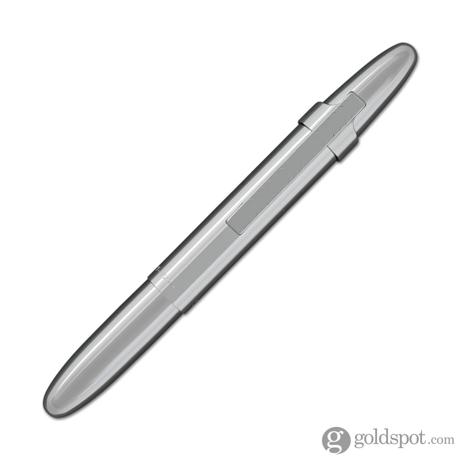 Fisher Space Pen Bullet Ballpoint Pen - Chrome Finish with Clip - Compact & Refillable for Everyday Carry, Outdoor Adventures, and Zero Gravity Writing