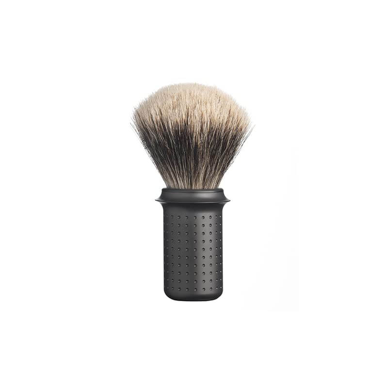 Premium Tatara Masamune Shaving Brush - Finest Badger Hair & Stainless Steel Handle - Eco-Friendly Classic Wet Shaving Tool for Men - Perfect for Daily Grooming & Luxury Shaving Kits