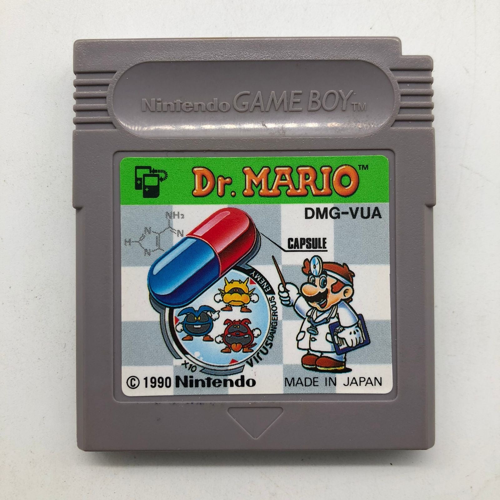 Original Dr. Mario Game Cartridge for Nintendo Game Boy - Authentic Retro Gaming Experience - Perfect for Collectors & Classic Gaming Enthusiasts | Great for Nostalgic Play, Gift Giving & Display