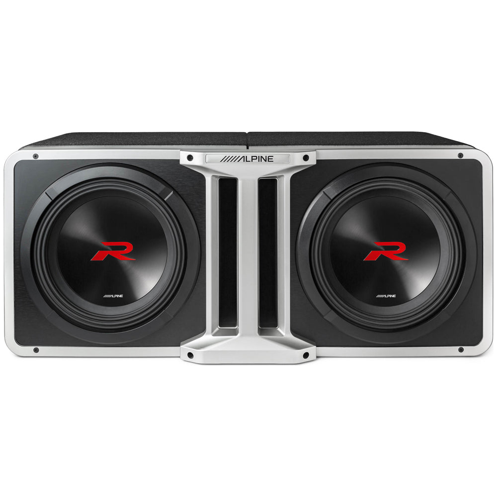 Alpine R2 SB12V Next Generation 12-Inch R Series Car Subwoofer with Halo Design & ProLink™ Technology - Premium Bass for Trucks, SUVs and Custom Car Audio Systems