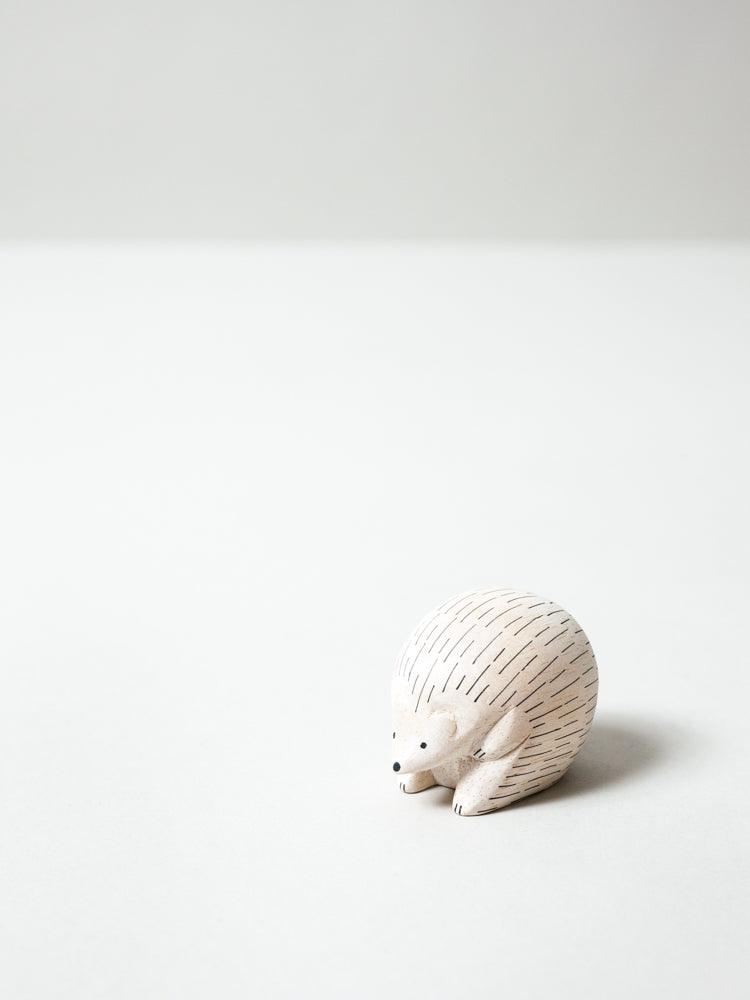 Handmade Wooden Porcupine Animal Figurine - Unique Home Decor & Gift for Nature Lovers | Perfect for Shelf Displays, Kids' Rooms & Wildlife Collections