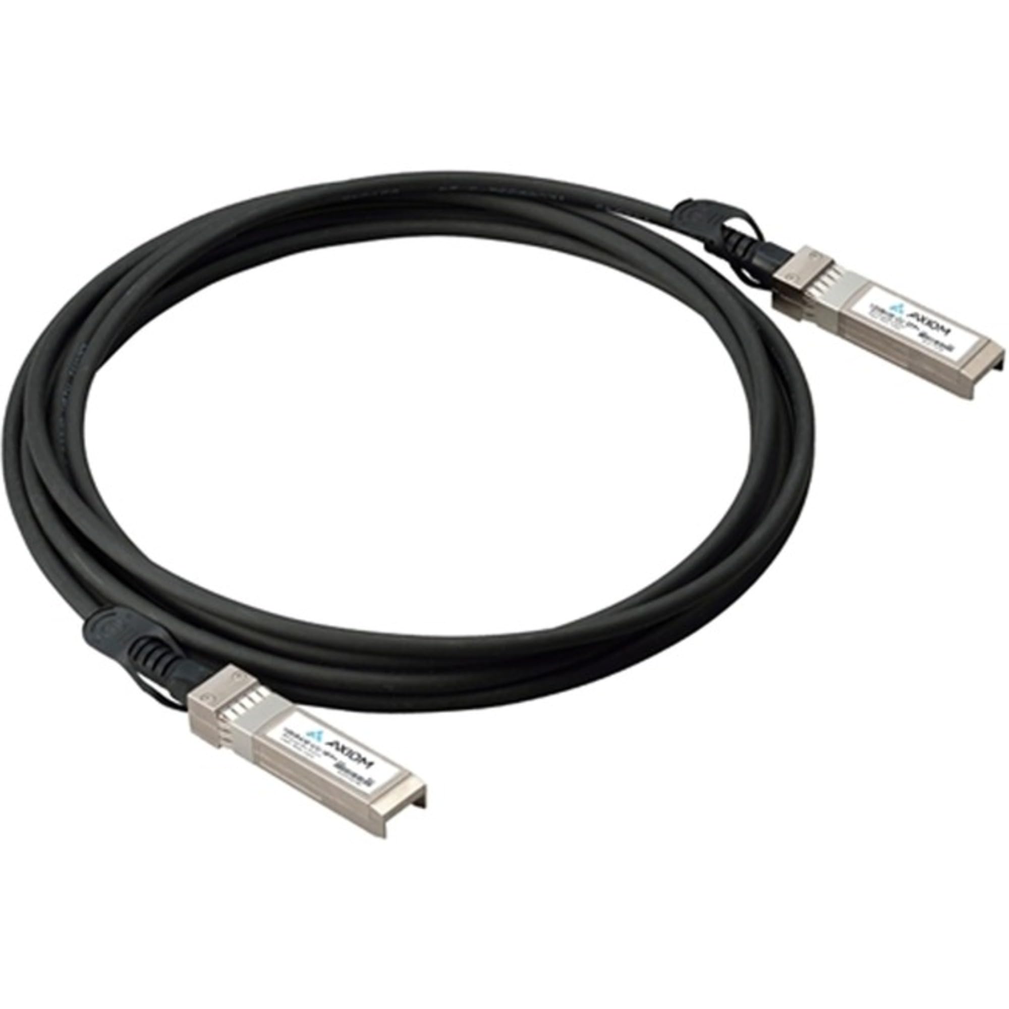 Axiom QFX-SFP-10GE-DAC-7MA-AX 10G SFP+ Direct Attach Copper Cable - SFP+ to SFP+ 23ft Twinaxial Active DAC - High-Speed Network Connectivity for Data Centers, Servers & Enterprise Networks