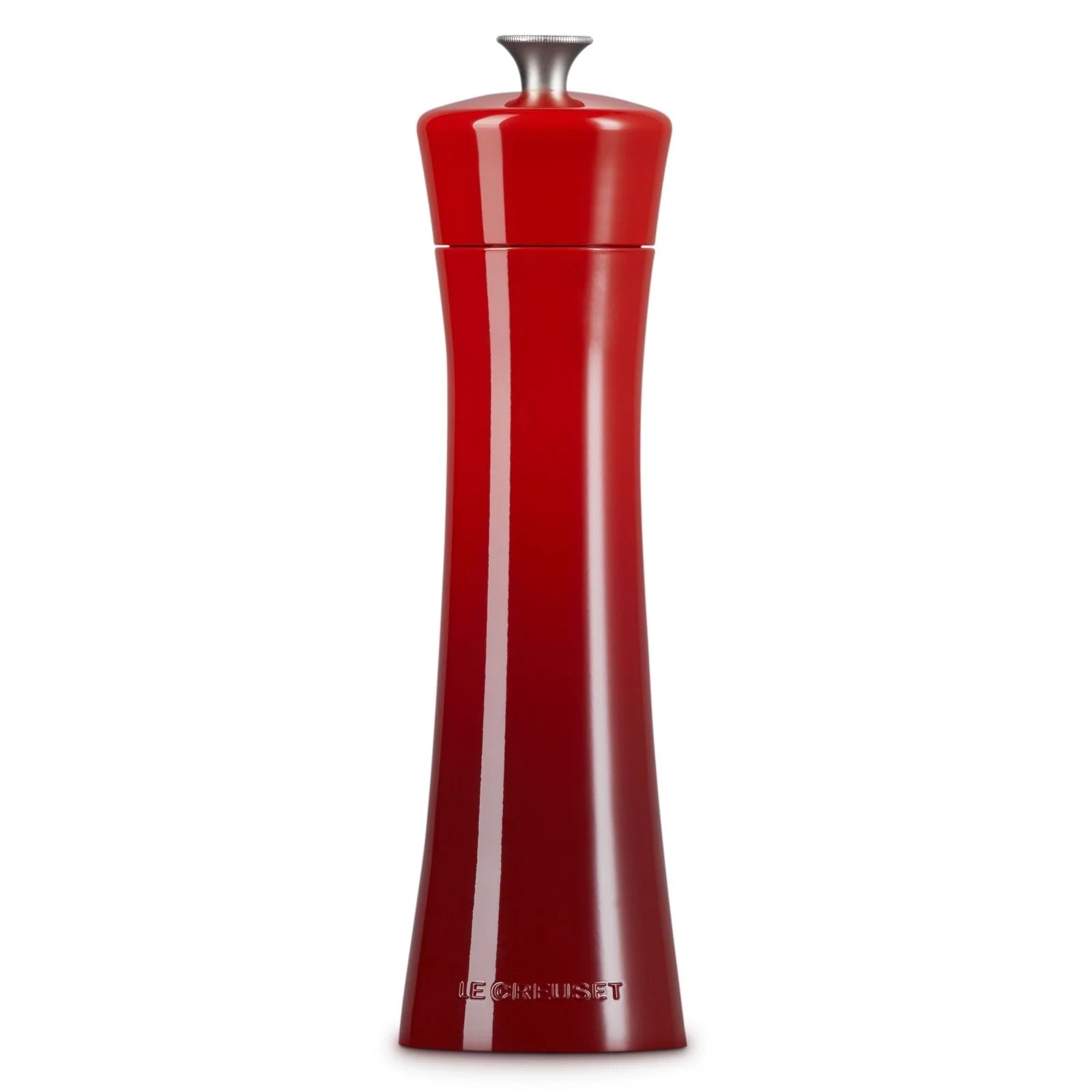 Le Creuset 20cm Cerise Pepper Mill - Premium French Kitchen Grinder for Salt & Spices | Perfect for Home Cooking, Restaurants & Gourmet Gifts