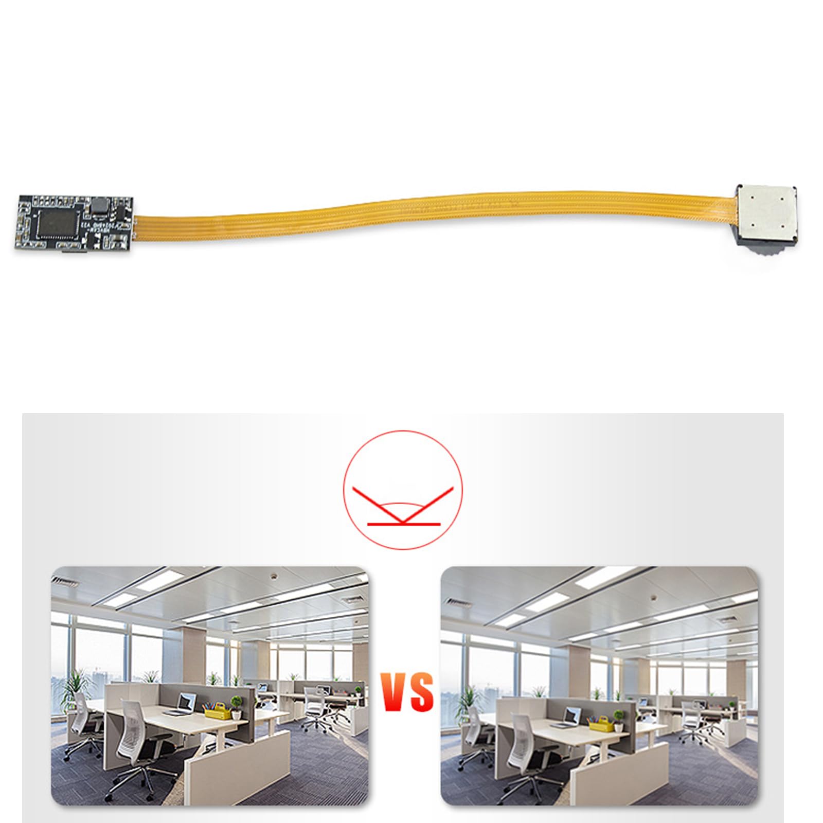 Glanhbnol USB Camera Lens Module OV2735 - 1080P Full HD Webcam for PC/Laptop, ABS Material USB Board - Ideal for Video Conferencing, Live Streaming & Online Classes