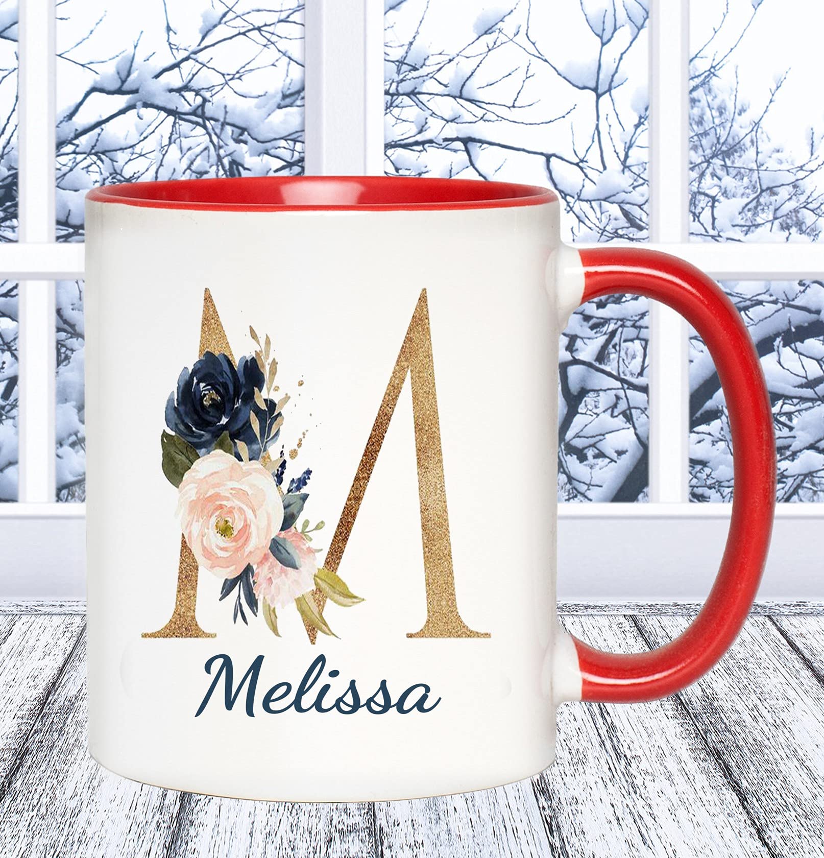 Personalized Melissa Coffee Mug - 11oz Ceramic Cup for Mother's Day & Graduation Gifts | Mother-Daughter Keepsake