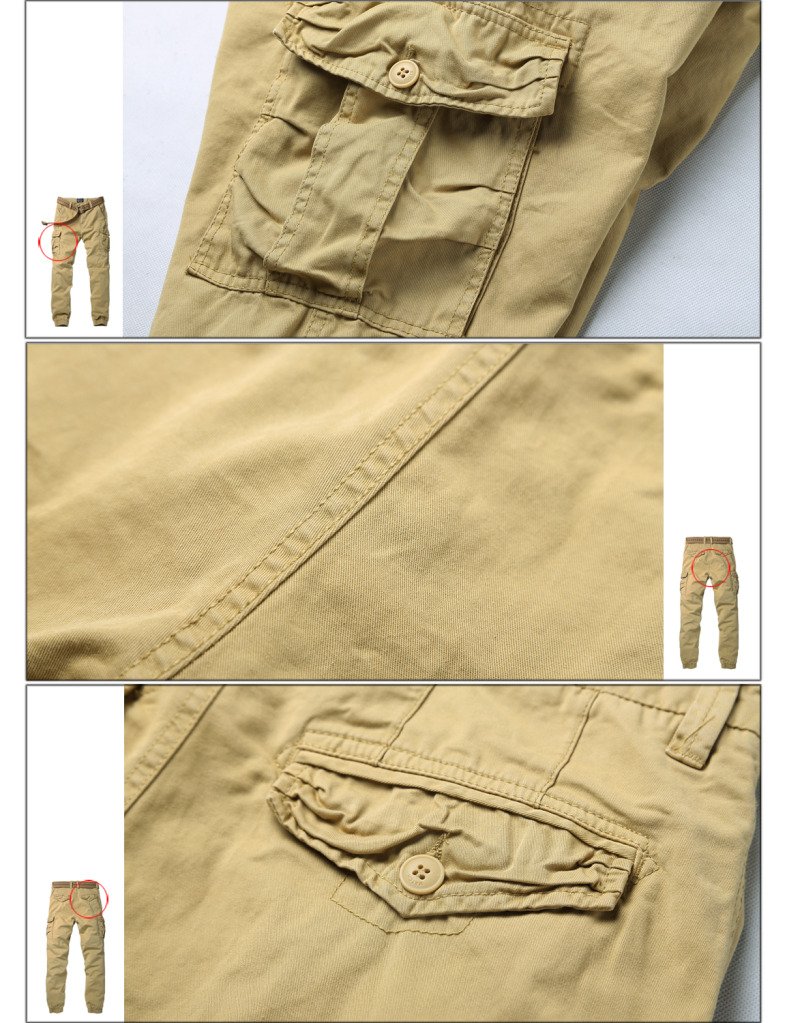 Men's Twill Jogger Pants - Comfortable Casual & Athletic Tapered Sweatpants for Running, Gym, Workout, Lounge & Everyday Wear