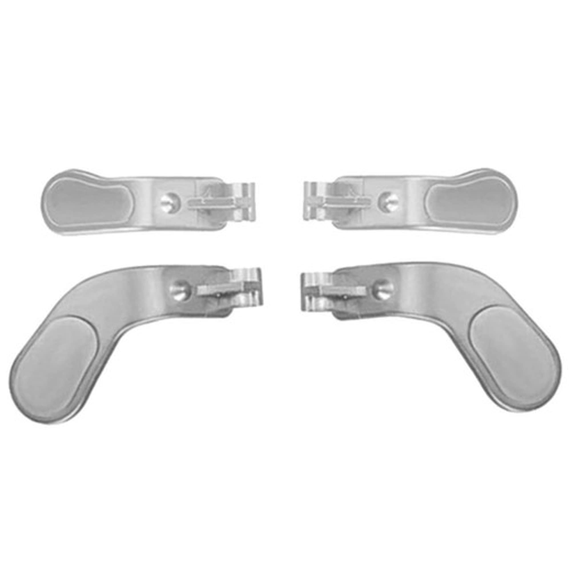 Devine Customz® Xbox One Elite Series 2 Controller Back Paddle & D-Pad Replacement Kit - Silver | Premium Gaming Accessories for Competitive Play & Enhanced Performance