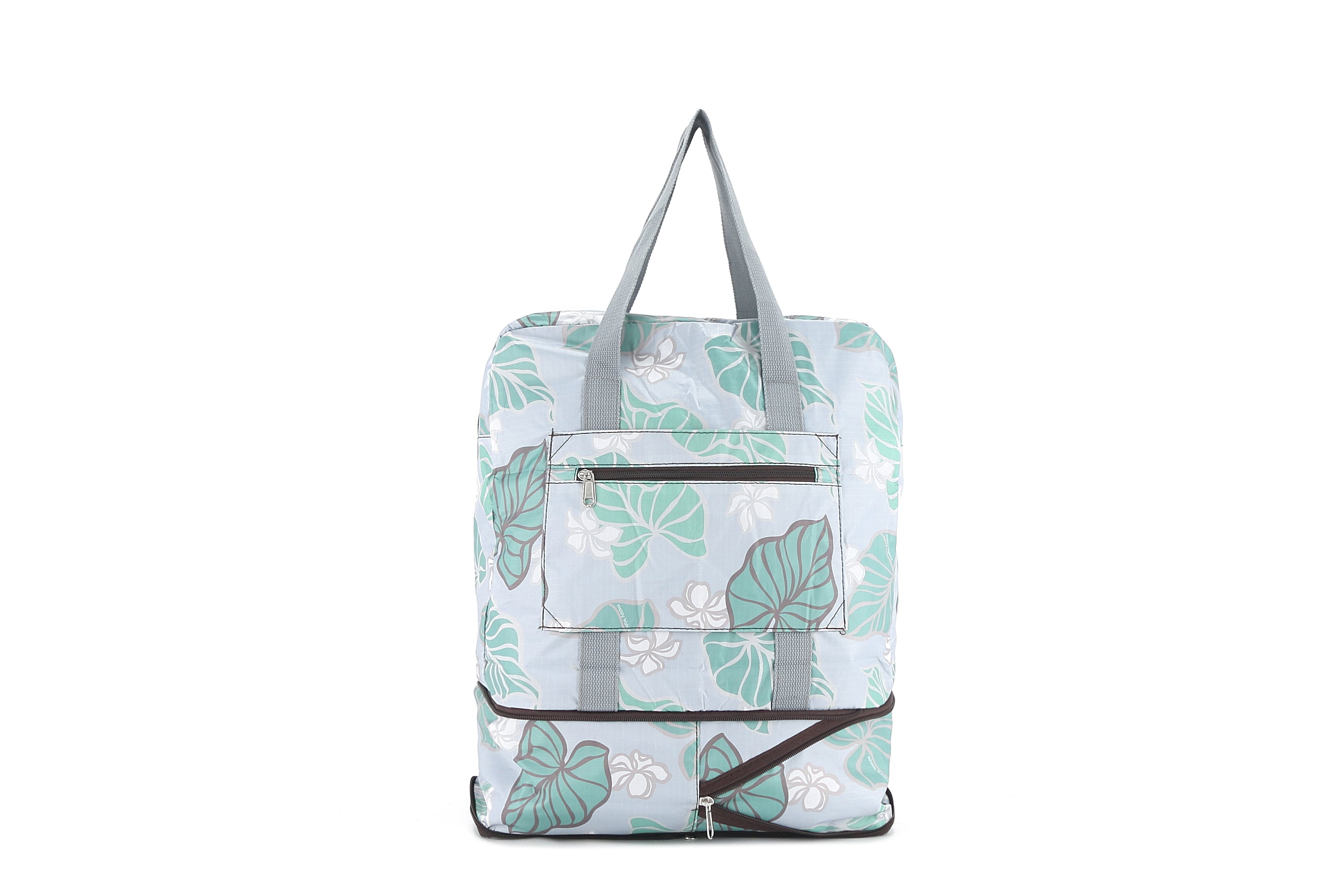 Foldable Duffle Bag for Travel & Gym - Water-Resistant Sophie Kalo Grey Carry-On Luggage for Men & Women | Perfect for Weekend Trips, Sports Gear & Workout Essentials