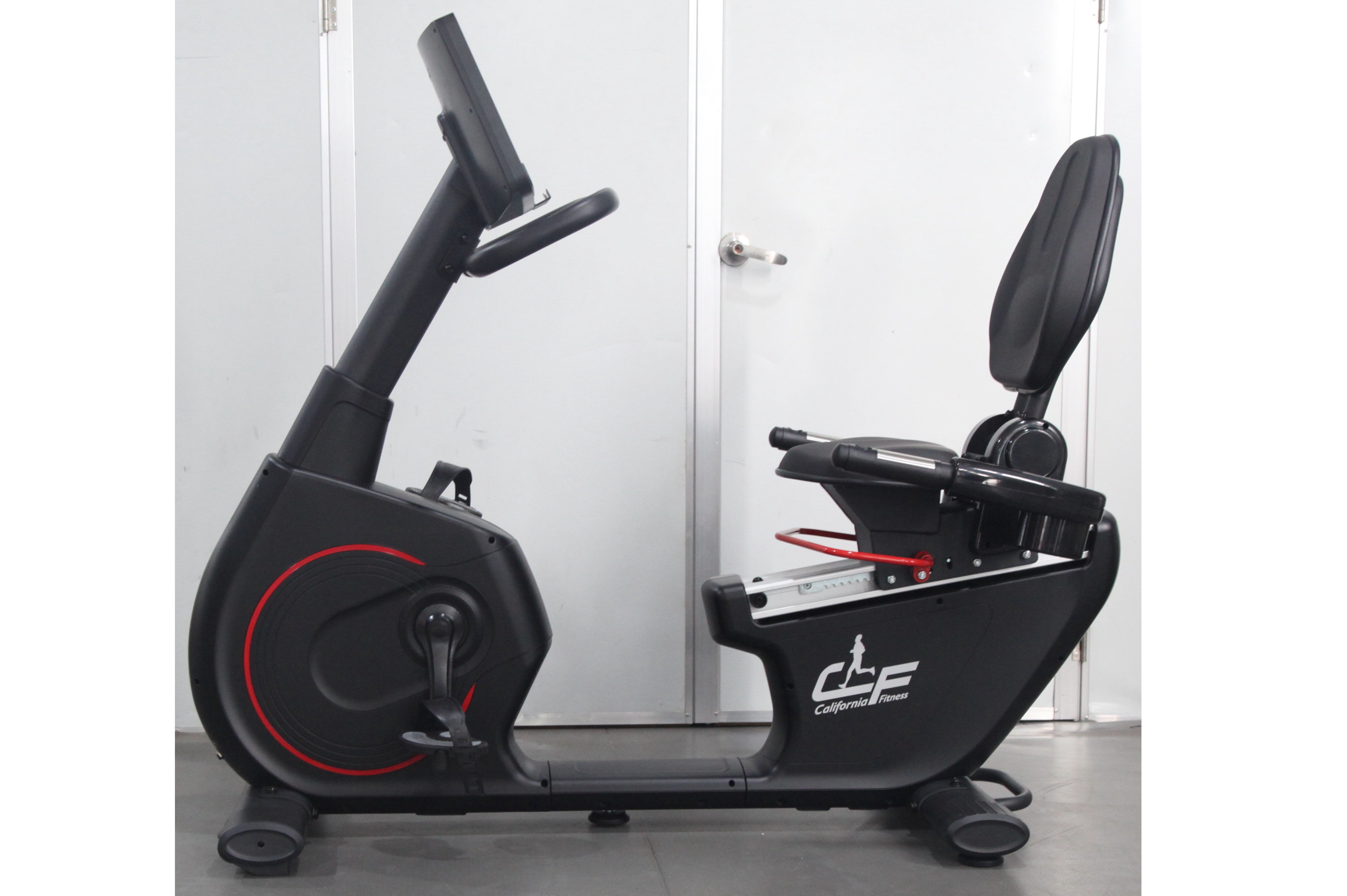 California Fitness R8 Recumbent Exercise Bike - Quiet Magnetic Resistance, LCD Display, 16 Levels Adjustable for Home Gym - Perfect for Low-Impact Cardio, Rehabilitation & Seniors Fitness