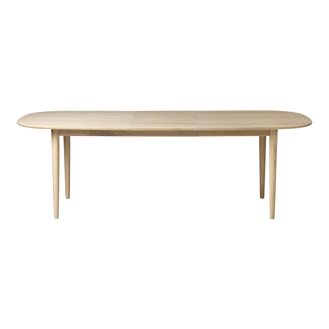Modern C63E Bjork Rectangular Dining Table - Solid Wood Kitchen Table for 6-8 People - Perfect for Family Dinners, Entertaining Guests & Small Space Dining Rooms