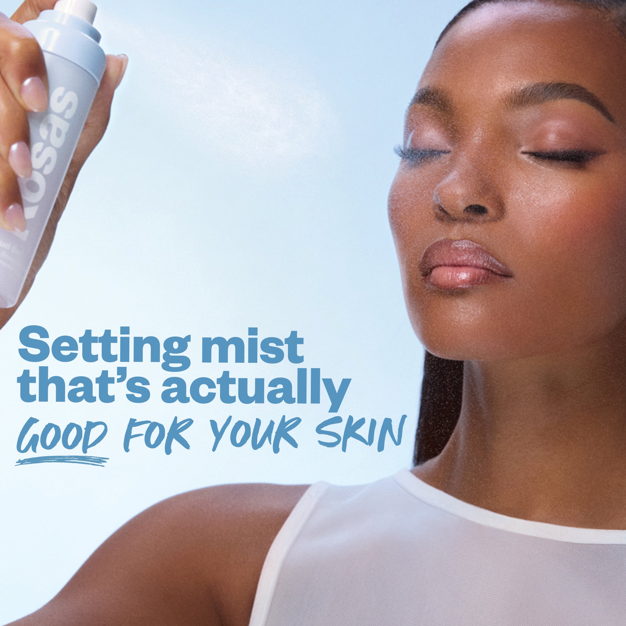 Cloud Set Airy Setting & Smoothing Mist - Lightweight Makeup Finishing Spray for Flawless, Long-Lasting Wear | Perfect for Bridal, Photography & Everyday Glow