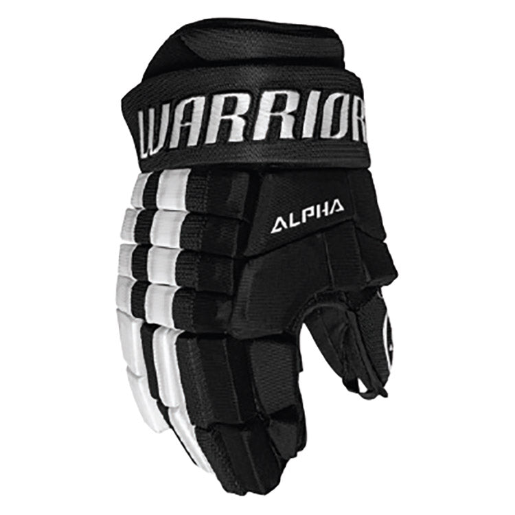 Warrior Alpha FR2 Senior Ice Hockey Gloves - Protective Hockey Gear for Men & Women - Perfect for Ice Skating, Hockey Games & Winter Sports Training