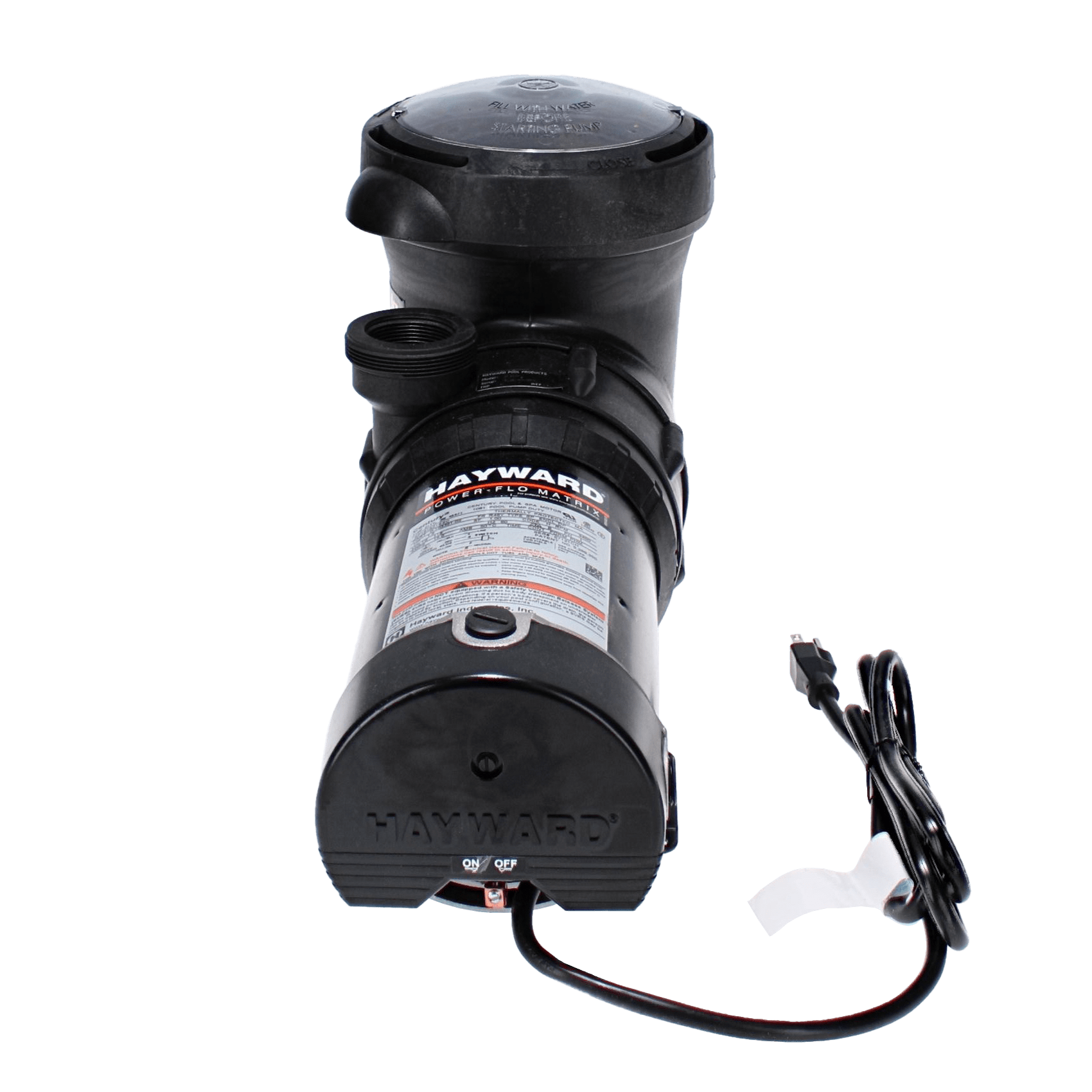 Hayward ProSeries 18 Inch Sand Filter System with Valve & 1.5 HP Power Flo Matrix Pump - W3S180T93S | Pool Filtration System for Inground & Above Ground Pools