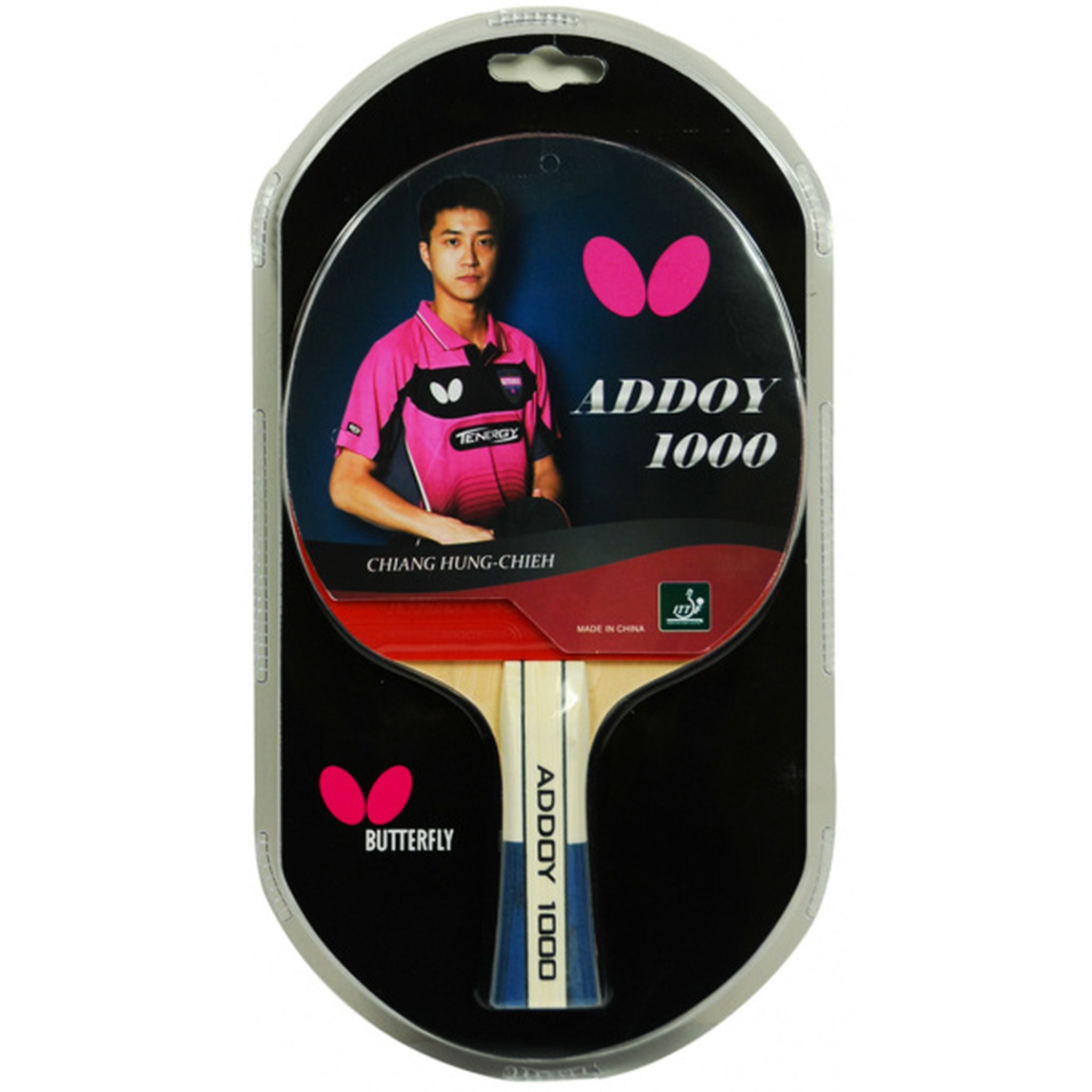 Butterfly Addoy 1000 Professional Table Tennis Racket - Premium Ping Pong Paddle for Competitive Play & Training