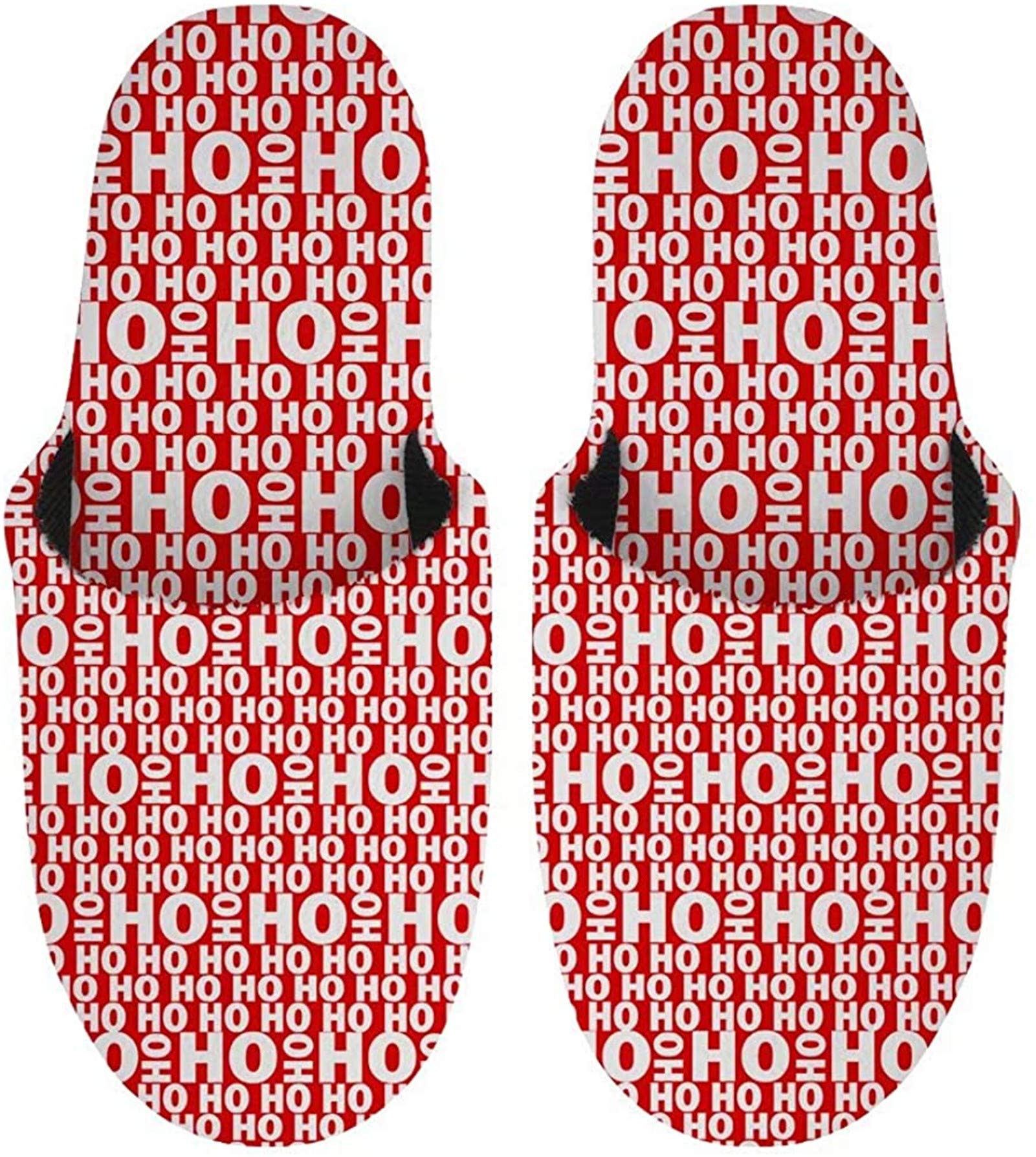 FKELYI Women's Memory Foam Plush Fleece House Slippers - Indoor/Outdoor Comfortable Slip-On Sandals for Winter, Home, Christmas Gifts & Holiday Decorations - Perfect for Cozy Evenings, Family Gatherings & Festive Celebrations