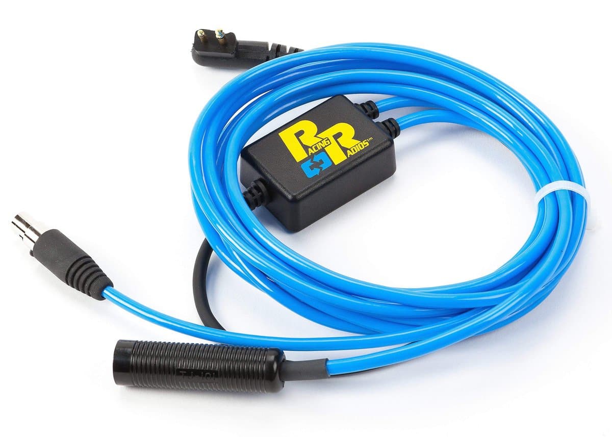 Racing Radios 4/C Radio Car Harness RCH 139010 - Professional Motorsports Communication System for Track Racing & Off-Road Vehicles