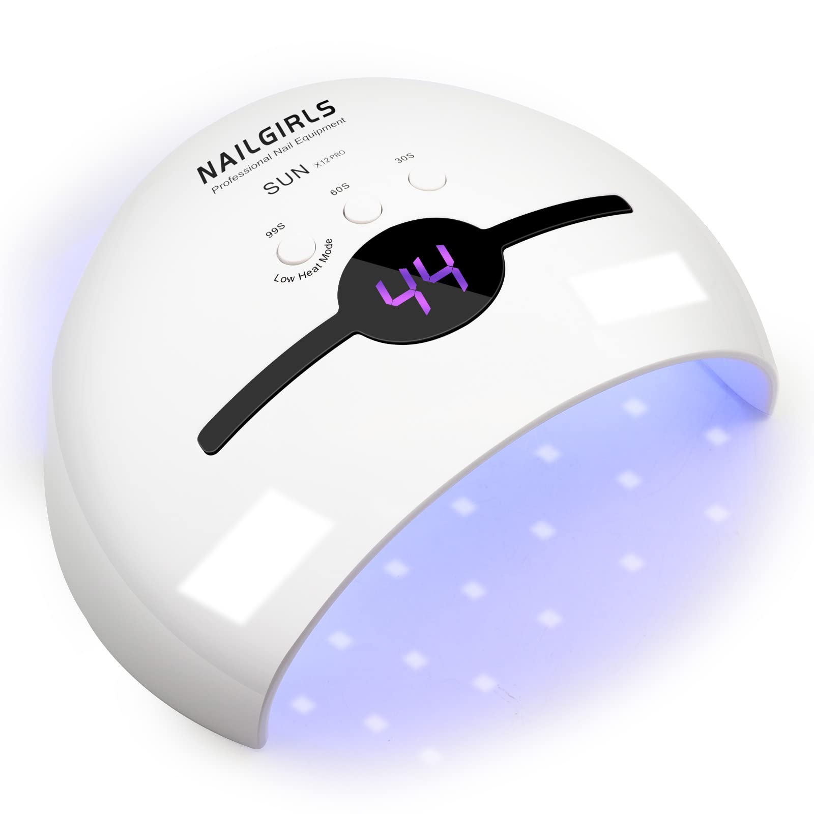Professional 48W UV LED Nail Lamp for Gel Polish - Portable Salon Manicure & Pedicure Curing Light with 3 Timer Modes & Smart Sensor | Perfect for Home Nail Care, DIY Gel Polish, and Professional Salon Use