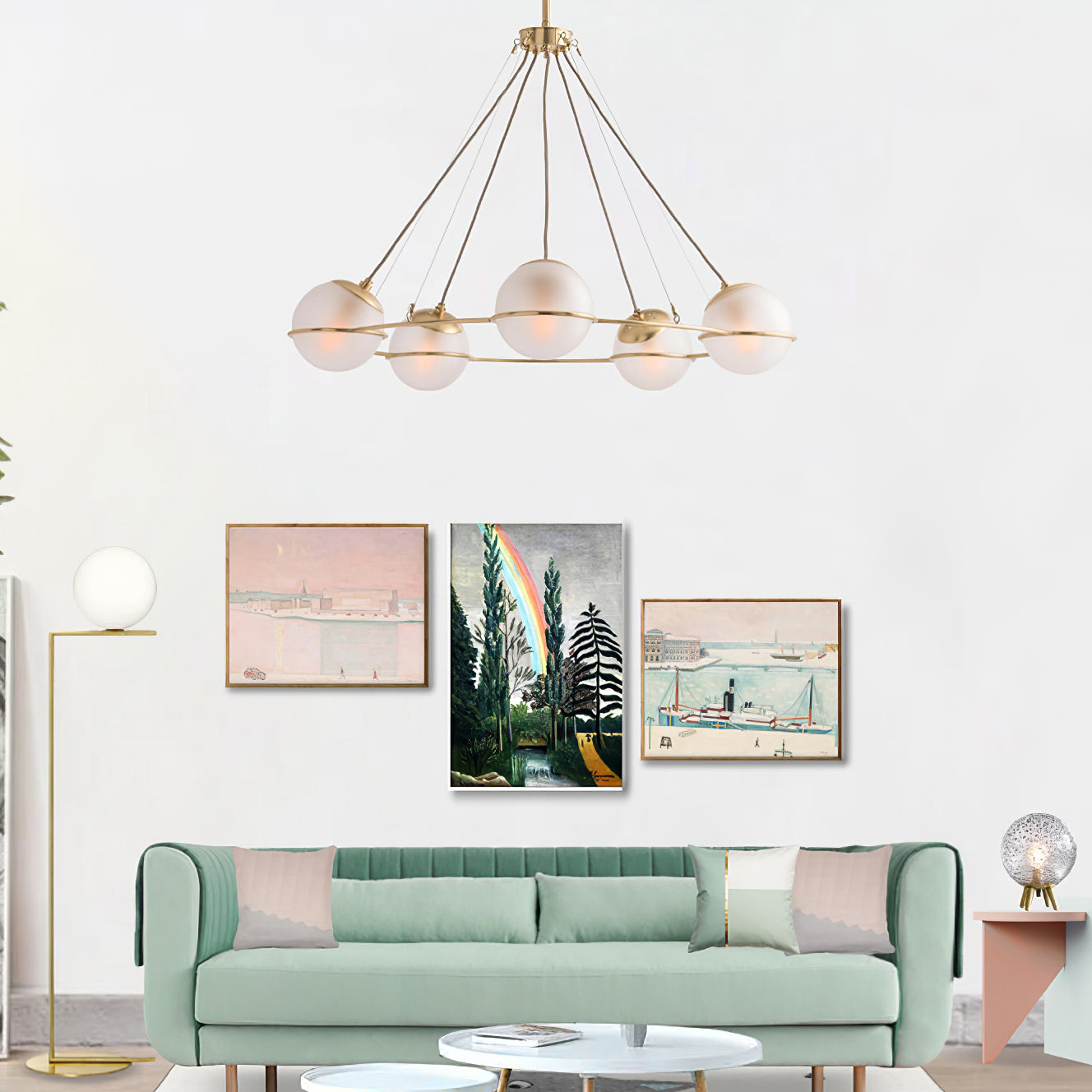 Orion Chandelier - Modern Crystal Ceiling Light Fixture for Dining Room, Living Room & Bedroom | Elegant Home Decor Lighting for Weddings & Luxury Interiors