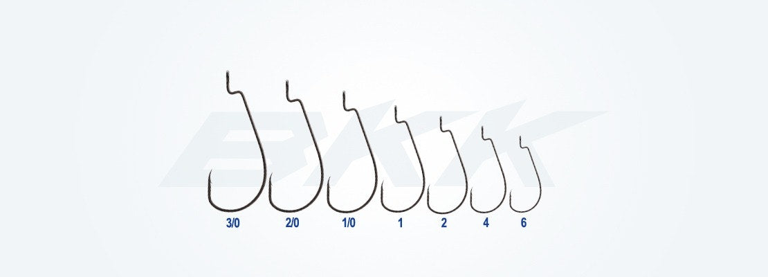 BKK Muse Worm Fishing Hooks - Sharp & Durable Freshwater & Saltwater Hooks for Bass, Trout, and Panfish - Perfect for Soft Plastic Baits and Live Worms Fishing