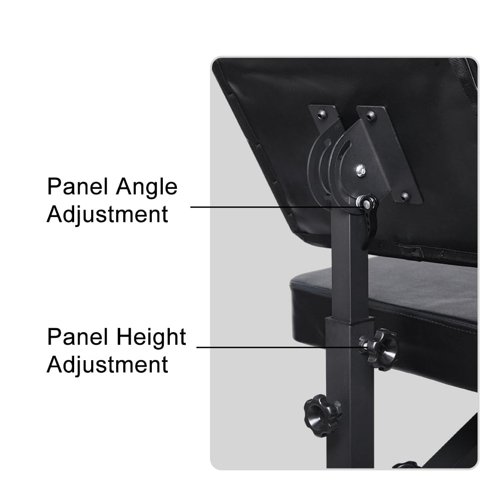 Adjustable Tattoo Chairs with Wheels - Multi-Purpose Salon & Tattoo Shop Furniture for Artists & Clients - Perfect for Tattooing, Piercing, Beauty Services & Barber Shops