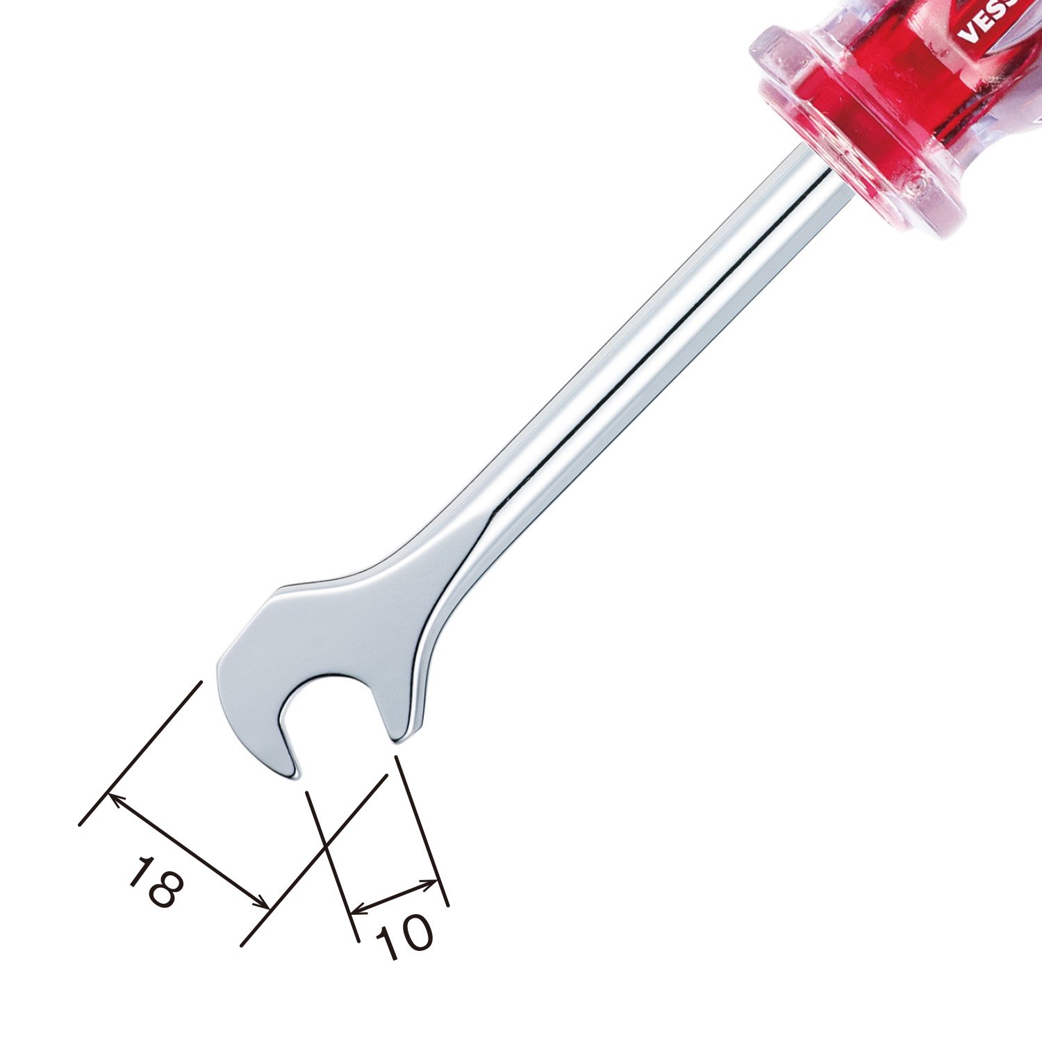 VESSEL No.5700BD Coin-Shaped Car Battery Screwdriver - Japanese Import - Perfect for Automotive Repair & Electronics Maintenance