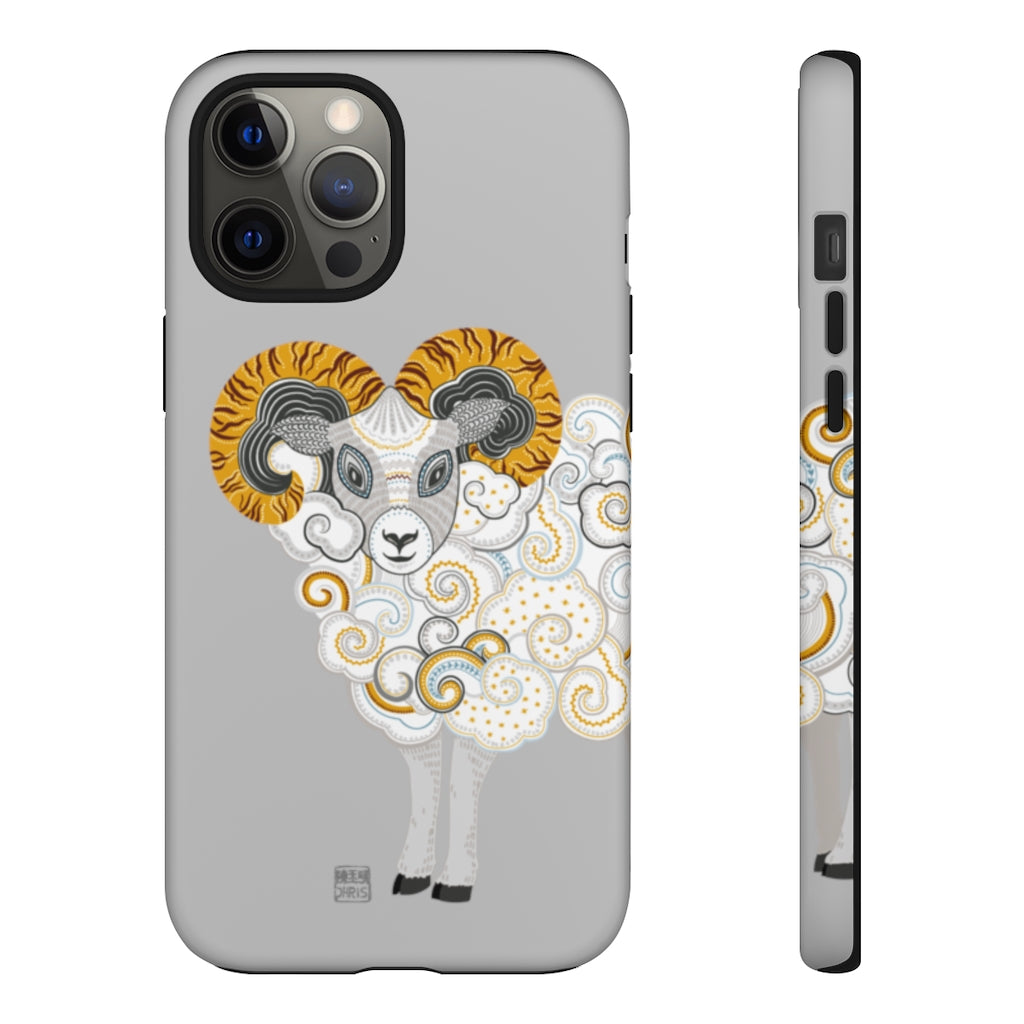 Chinese Zodiac Sheep Phone Case - Cute & Durable iPhone Cover for Protection | Perfect Gift for Lunar New Year & Birthday Celebrations