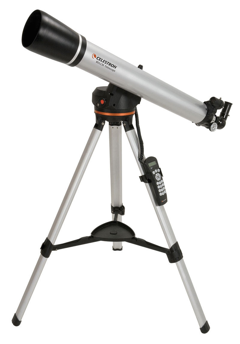 Celestron 80LCM Computerized Telescope with Auto-Align Technology - Perfect for Astronomy Beginners & Stargazing Enthusiasts | Ideal for Backyard Observation, Camping & Night Sky Exploration