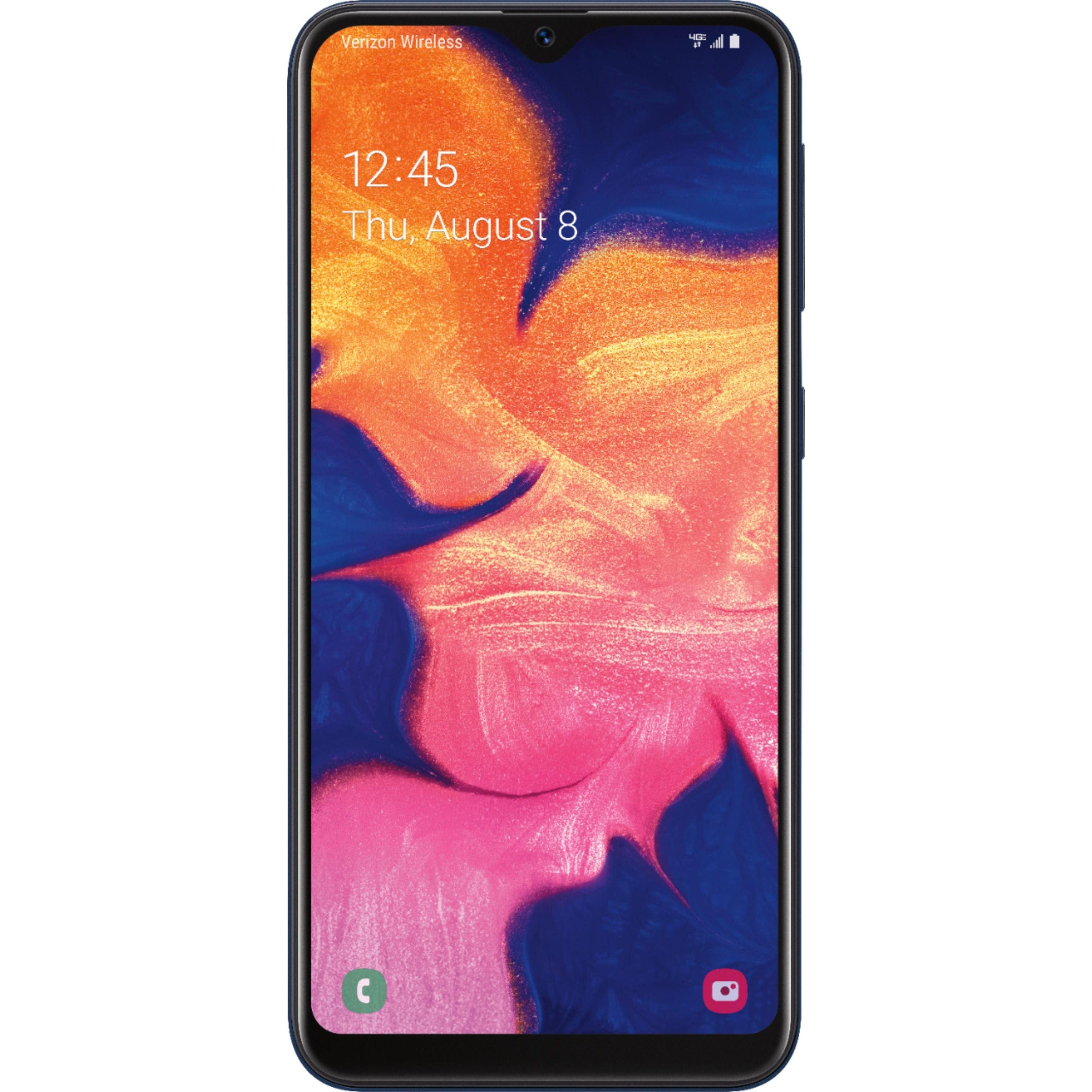 Samsung Galaxy A10e 32GB Unlocked Smartphone - Black (Verizon CDMA Compatible) for Streaming, Gaming & Everyday Use