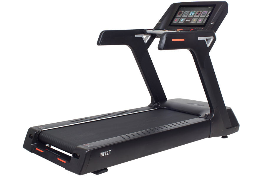 California Fitness Malibu M12T Treadmill with TouchScreen Display - Premium Home Gym Equipment for Cardio Workouts & Indoor Running - Perfect for Home Fitness, Small Spaces & Apartment Workouts
