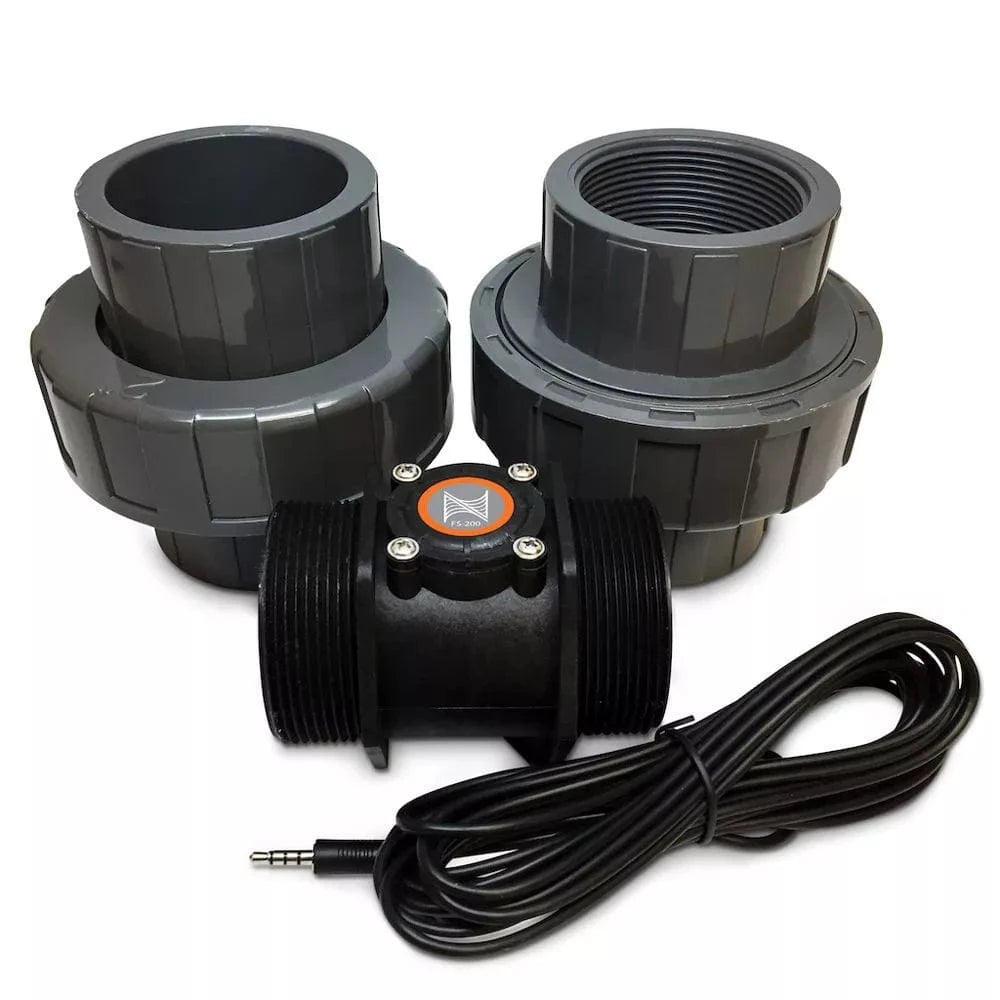 Neptune Systems FS 200 Flow Sensor - 2 Pack for Aquarium Monitoring, Hydroponics & Water Management Systems | High Precision Liquid Flow Measurement Device