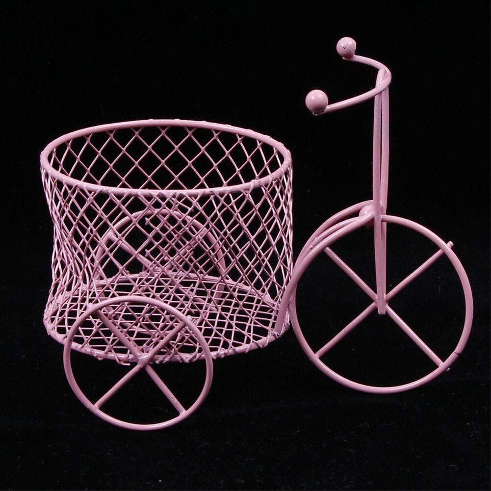 White Tricycle-Shaped Candy Cart - Snack Storage Box for Weddings, Home Decor, and Party Ornaments | Perfect for Candy Rack, Snack Display & Decorative Storage