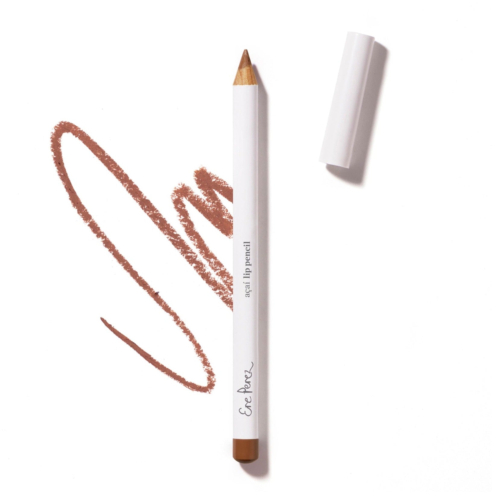 Ere Perez Acai Lip Pencil - Natural Vegan Lip Liner for Long-Lasting Color, Moisturizing & Cruelty-Free - Perfect for Everyday Wear, Special Occasions & Makeup Looks