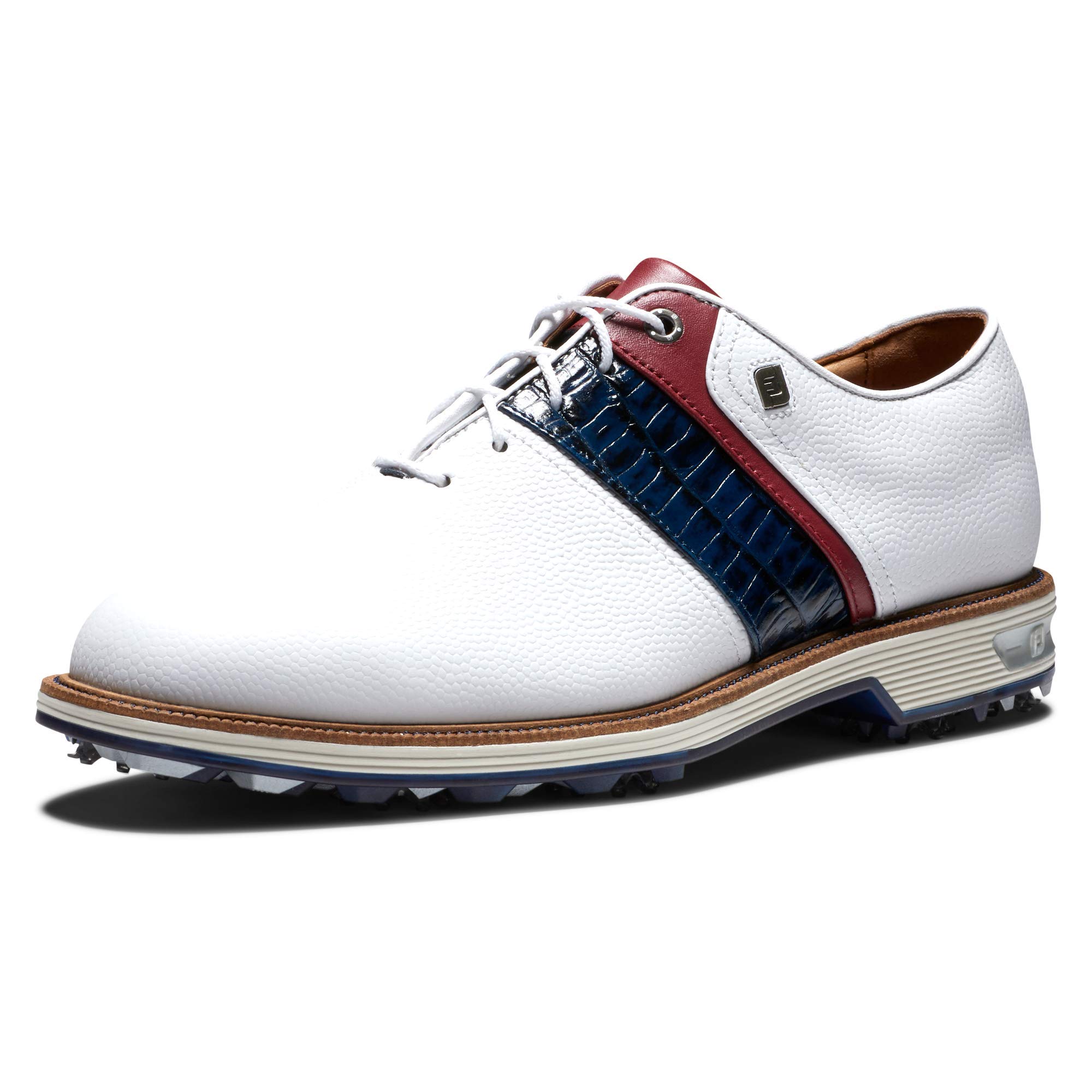 FootJoy Men's Premiere Series Packard Spiked Golf Shoes - Waterproof Comfort for Walking & Tournament Play
