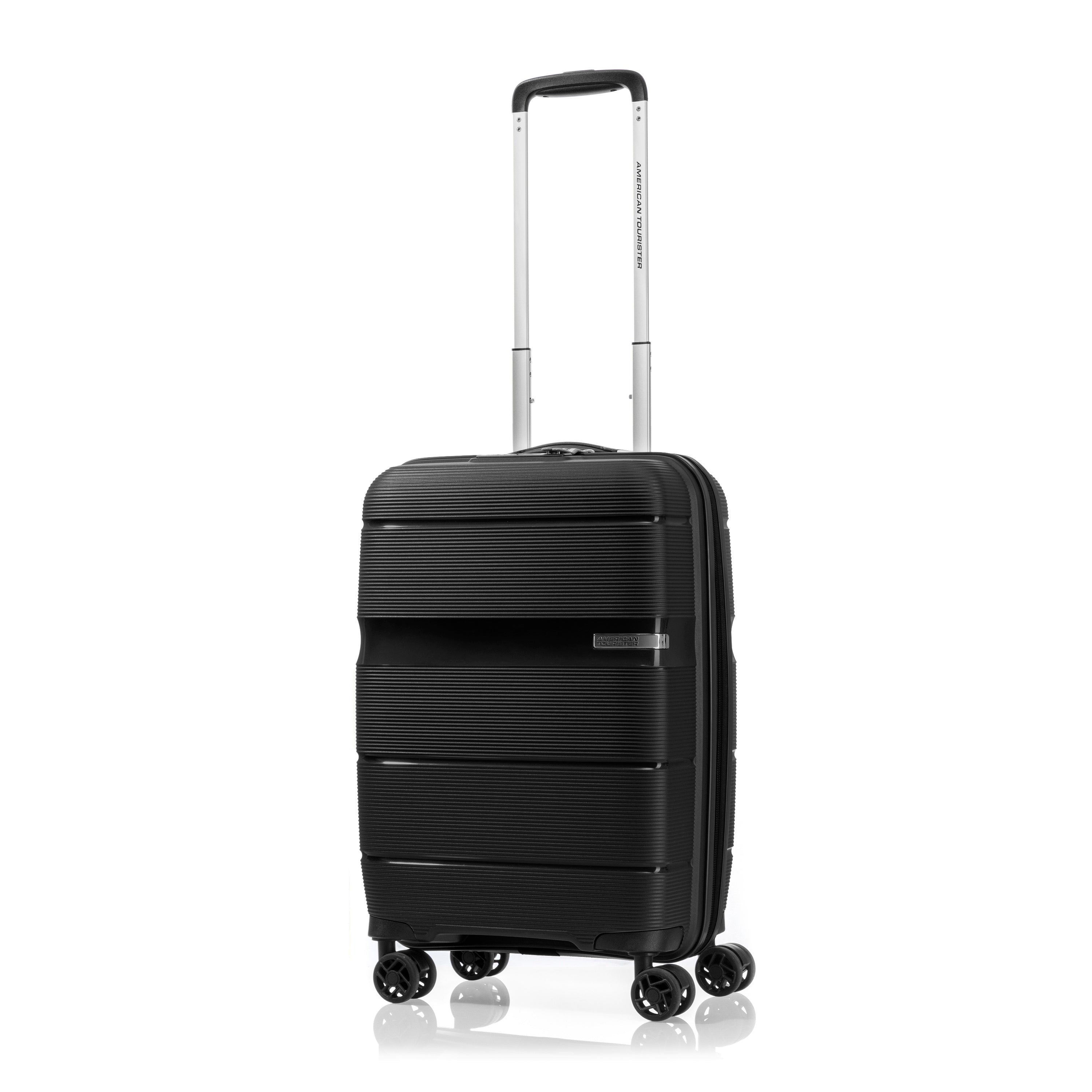 American Tourister Linex Spinner Carry On Luggage - Lightweight Expandable Suitcase for Travel, Business & Weekend Getaways | 20