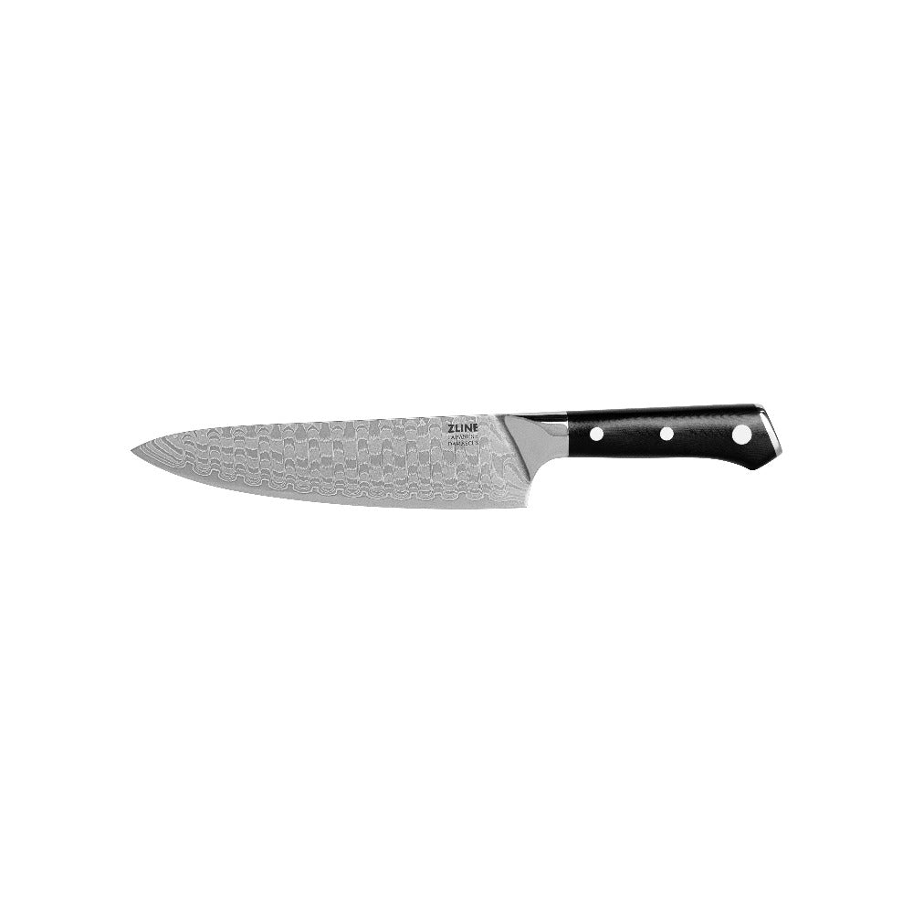 ZLINE 8 Inch Professional Japanese Damascus Steel Chef Knife - KCKT JD - Razor Sharp Kitchen Knife for Slicing, Dicing & Chopping - Perfect for Home Cooks & Professional Chefs